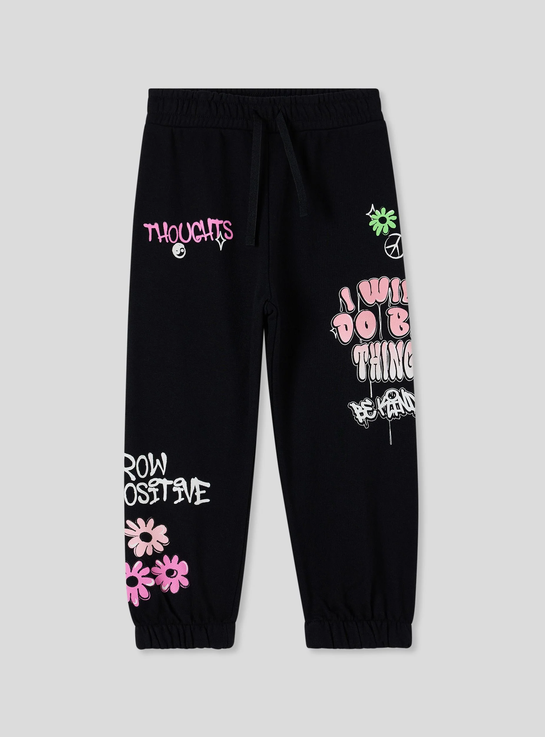 Pantaloni tuta con stampe stile graffiti - Image 4
