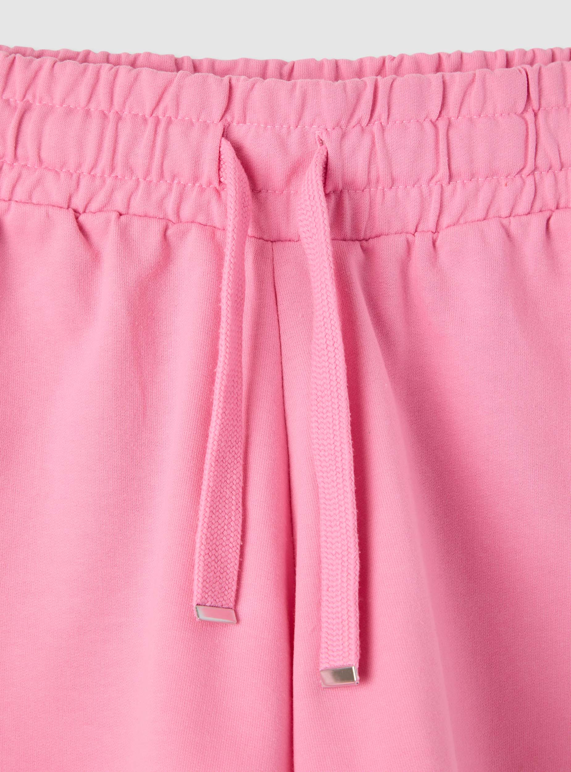 Pantaloni tuta corti con coulisse - Image 5