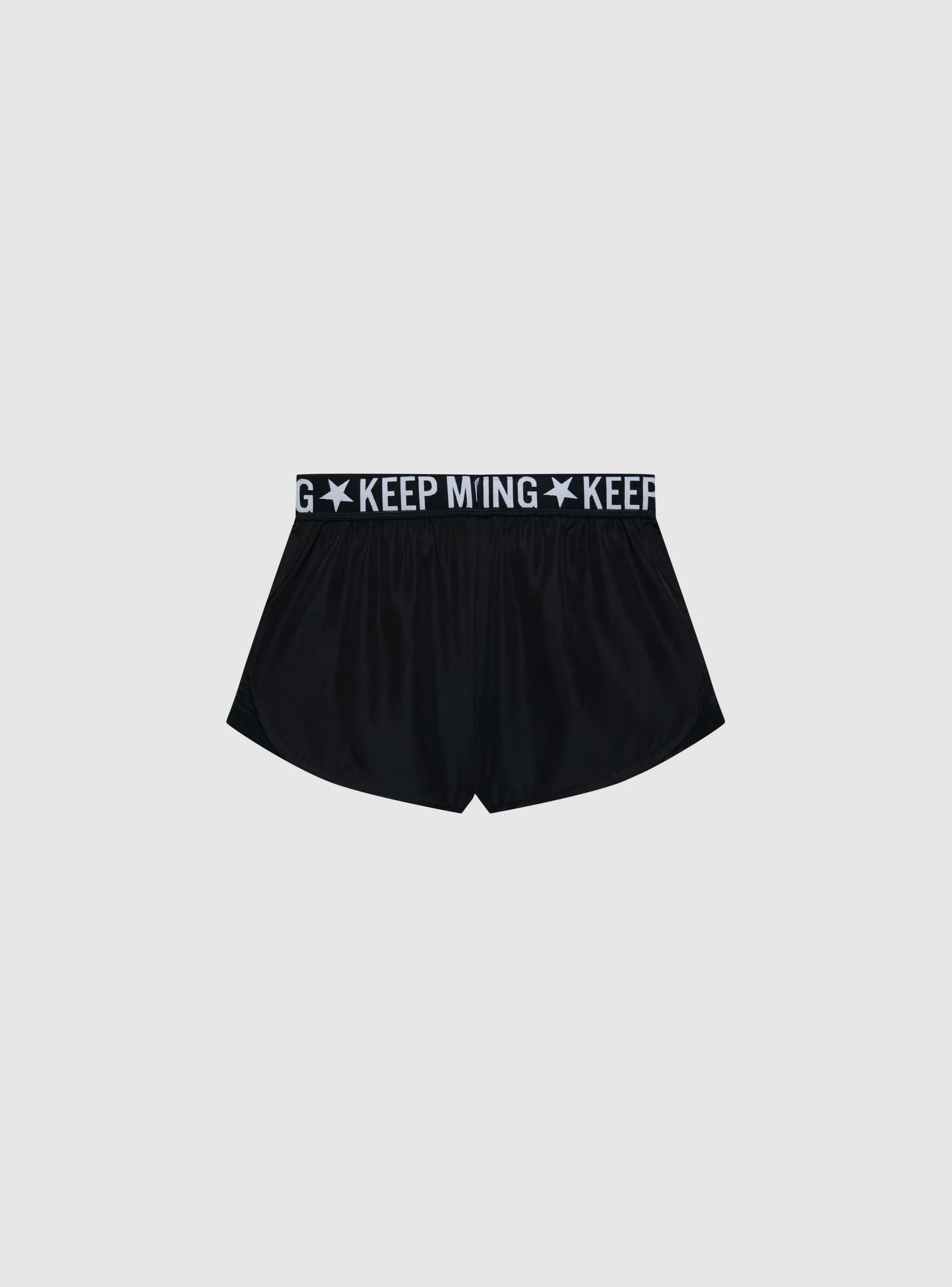 Pantaloni tuta corti con fascia lettering - Image 5