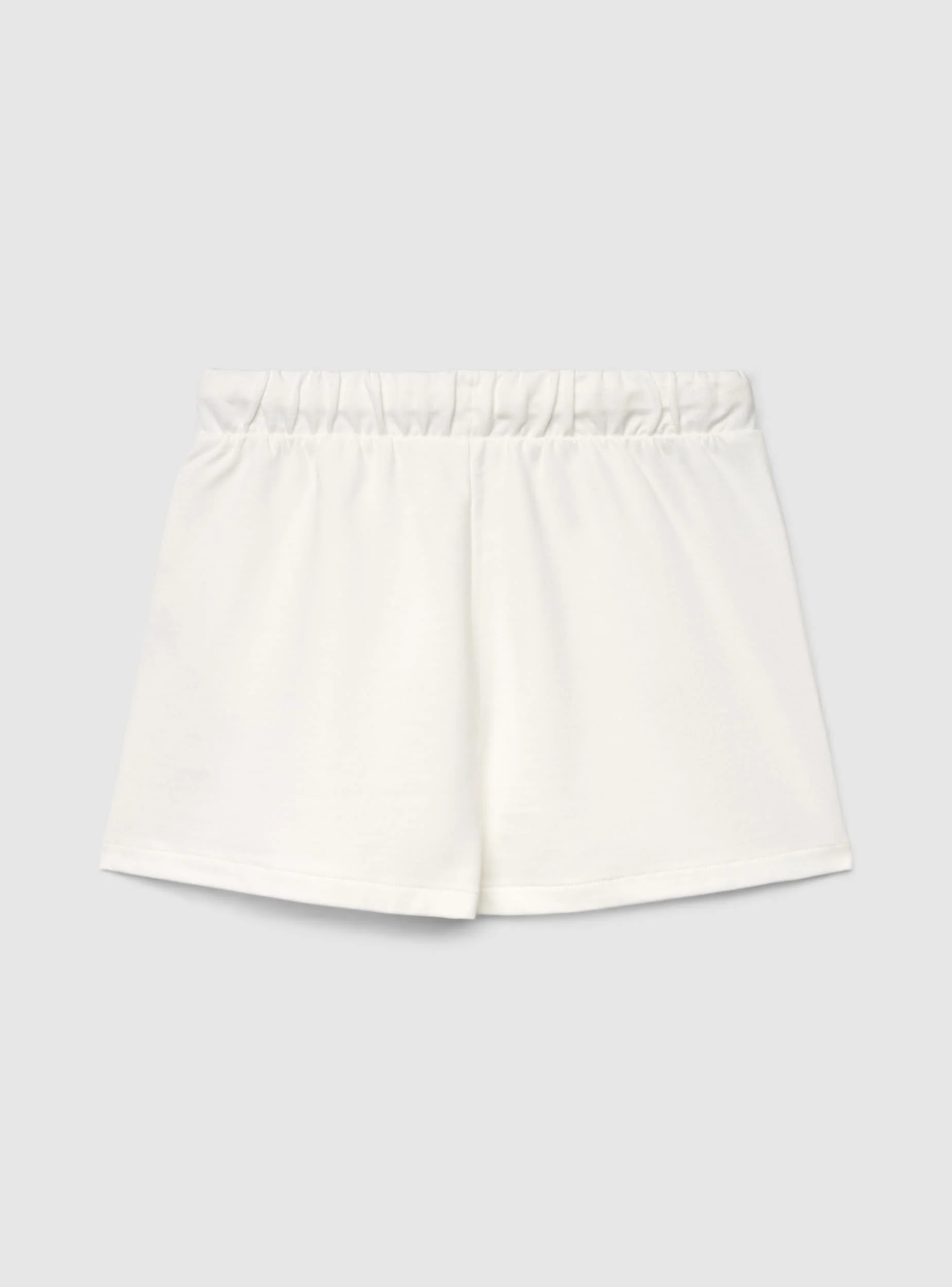 Pantaloni tuta corti con ricamo - Image 2