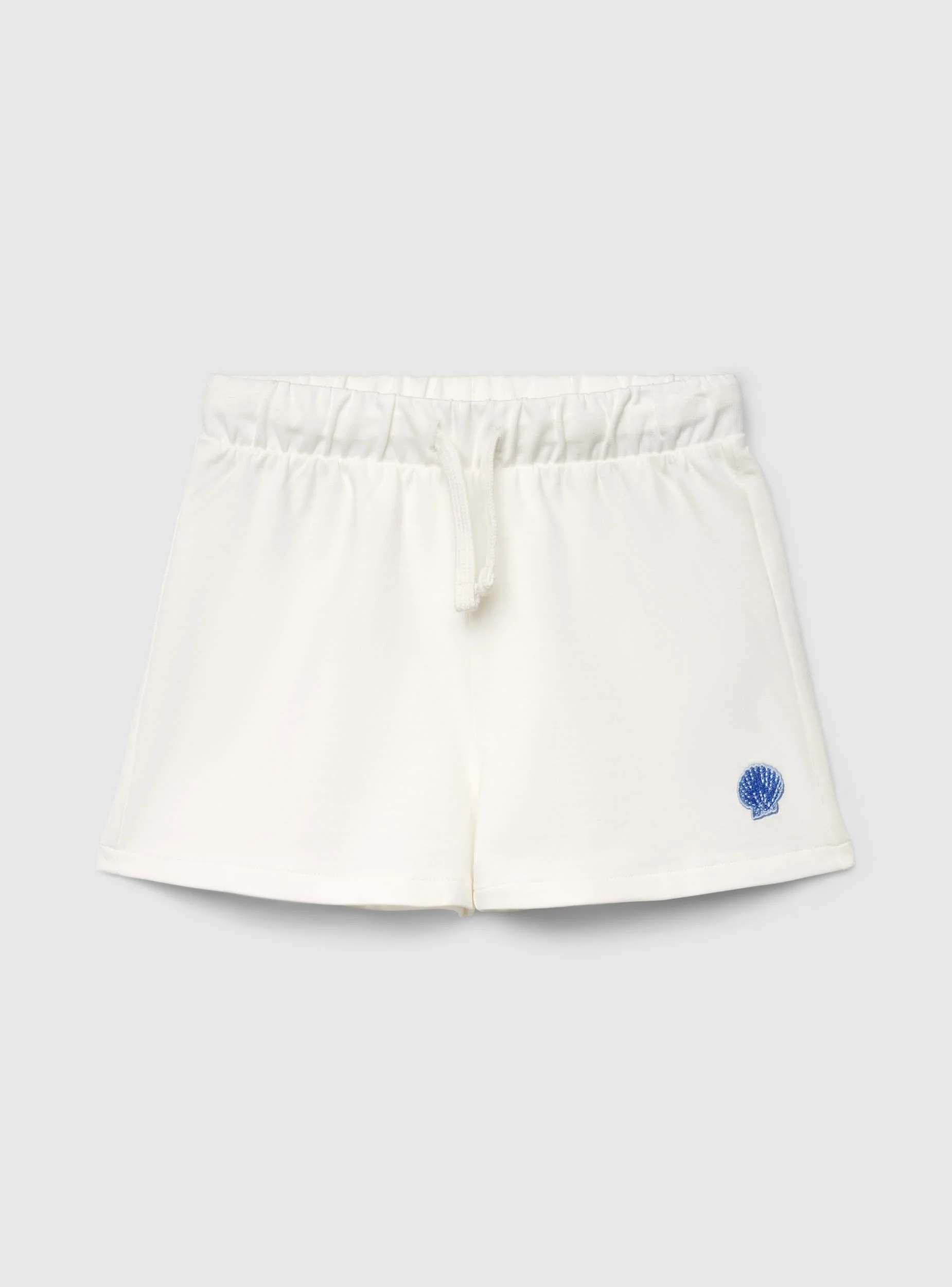 Pantaloni tuta corti con ricamo - Image 3