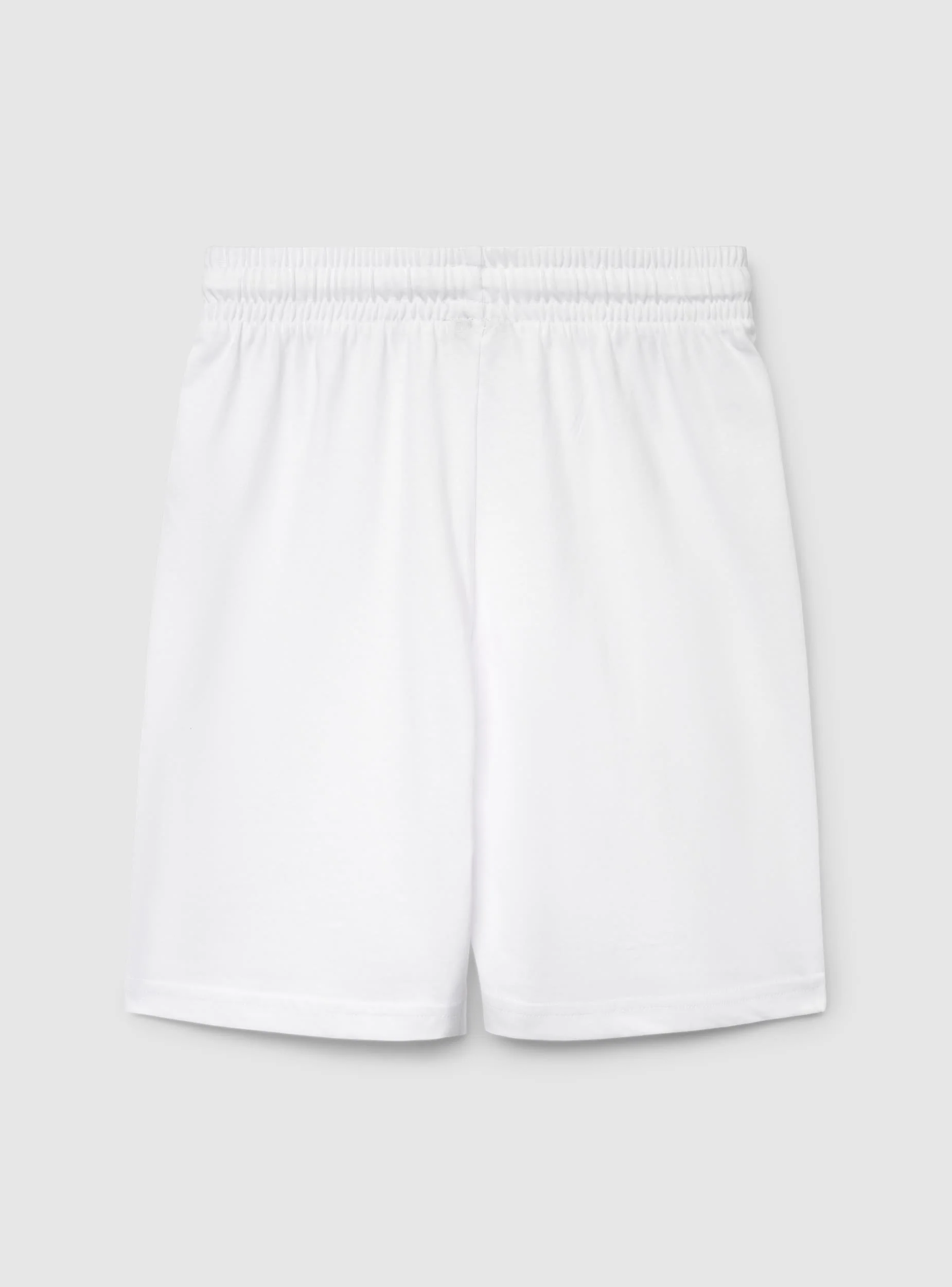 Pantaloni tuta corti con stampa lettering - Image 5