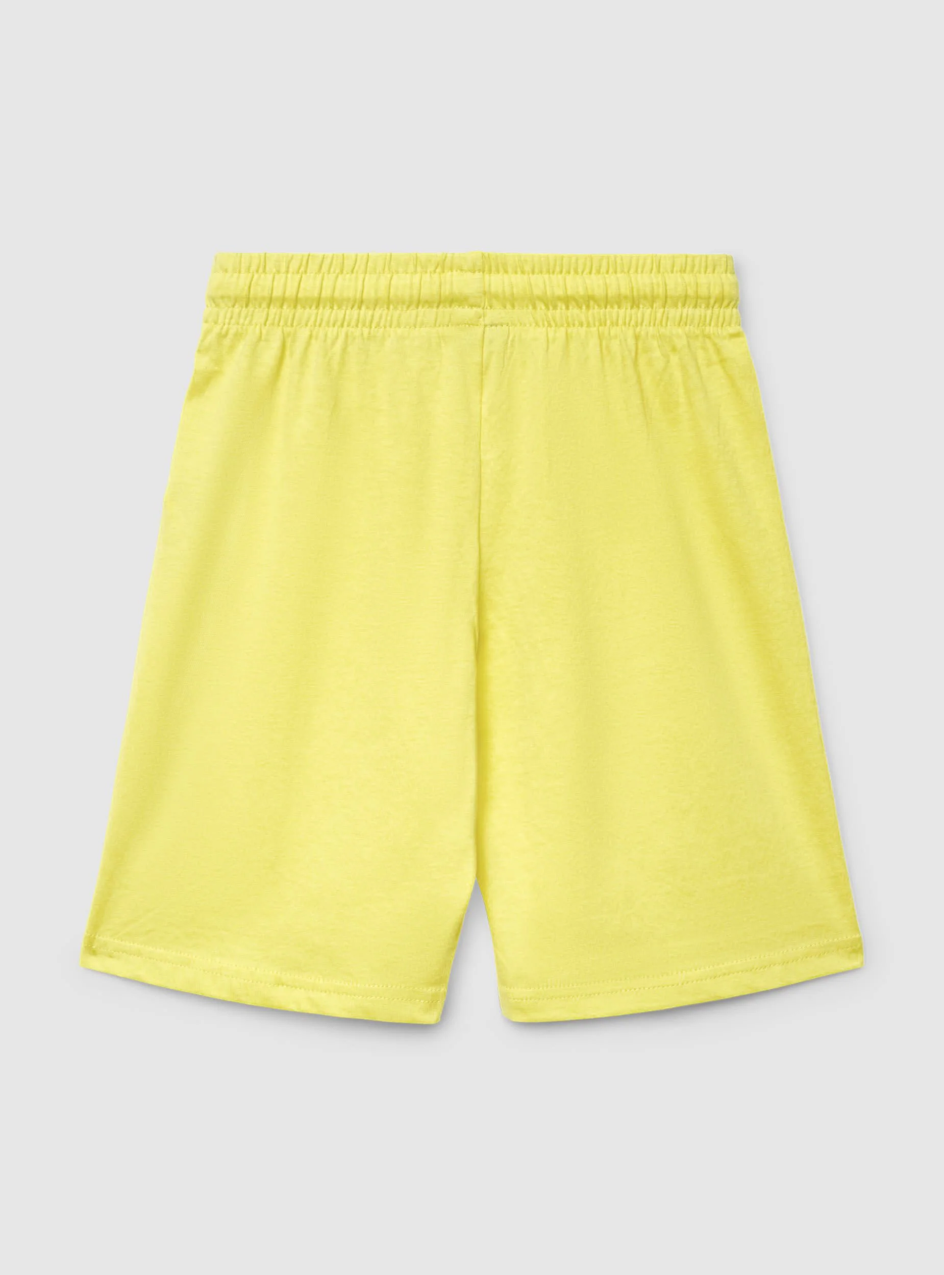 Pantaloni tuta corti con stampa lettering - Image 5