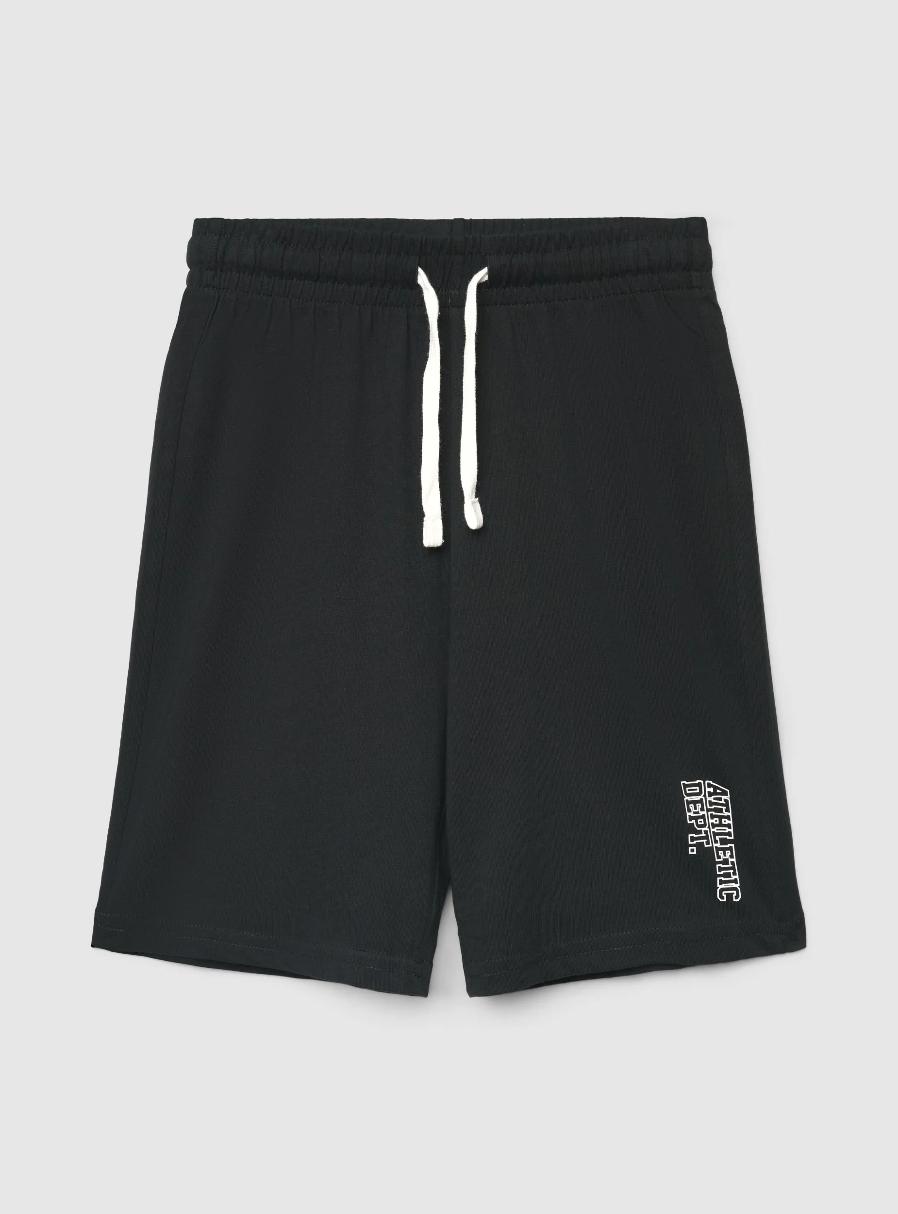 Pantaloni tuta corti con stampa lettering - Image 6