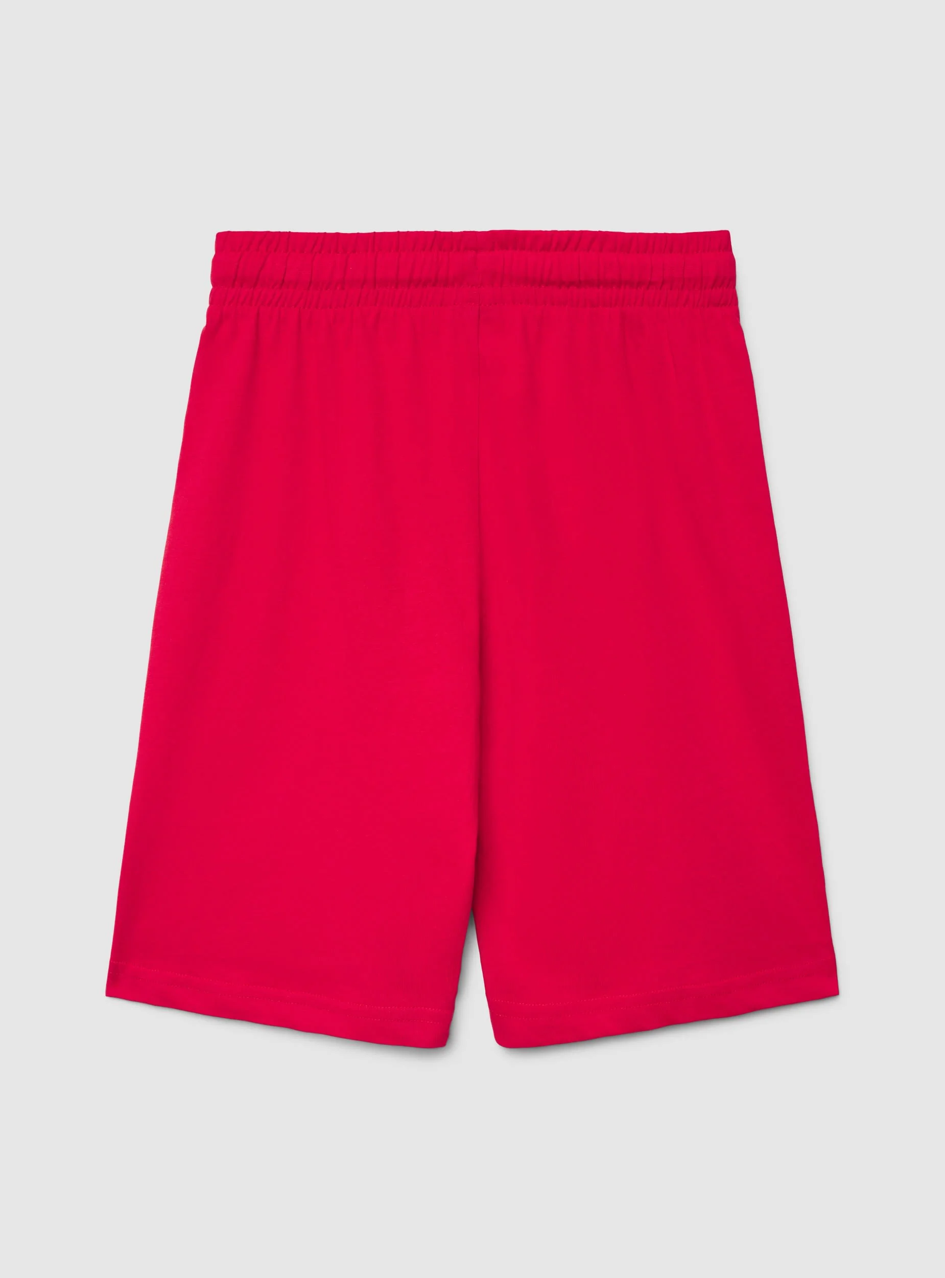 Pantaloni tuta corti con stampa lettering - Image 6