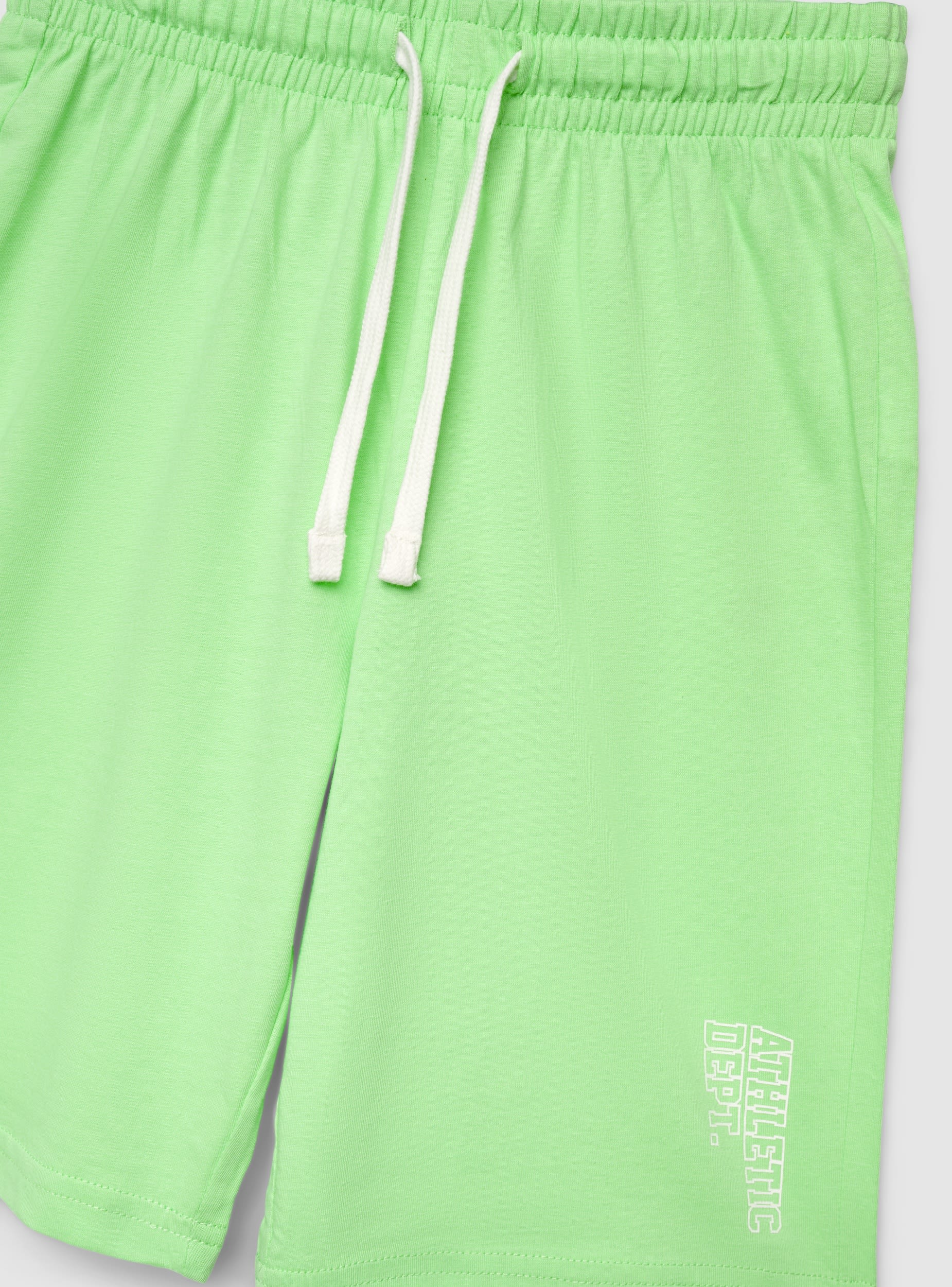Pantaloni tuta corti con stampa lettering - Image 7