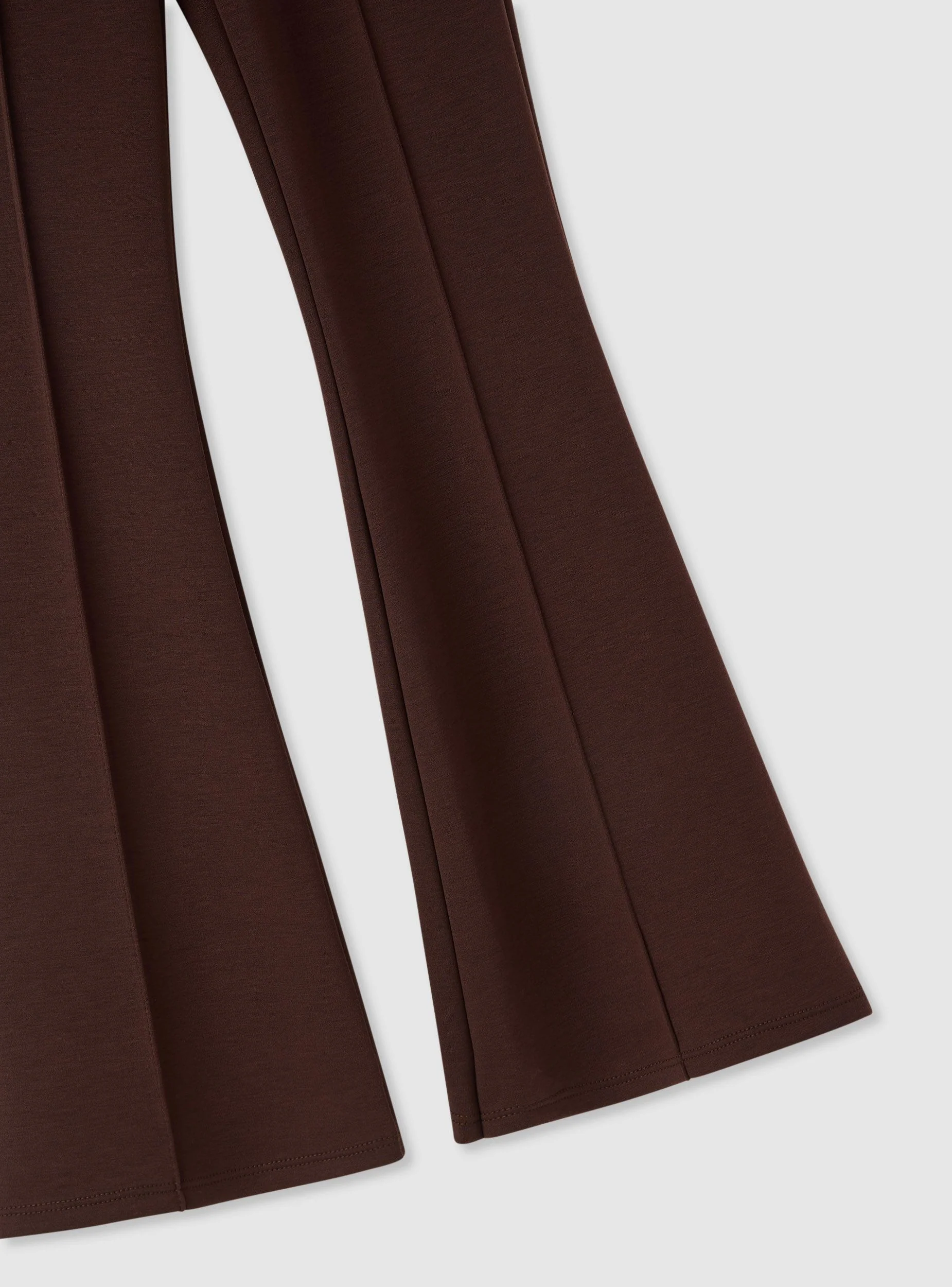 Pantaloni tuta flare con nervatura - Image 6