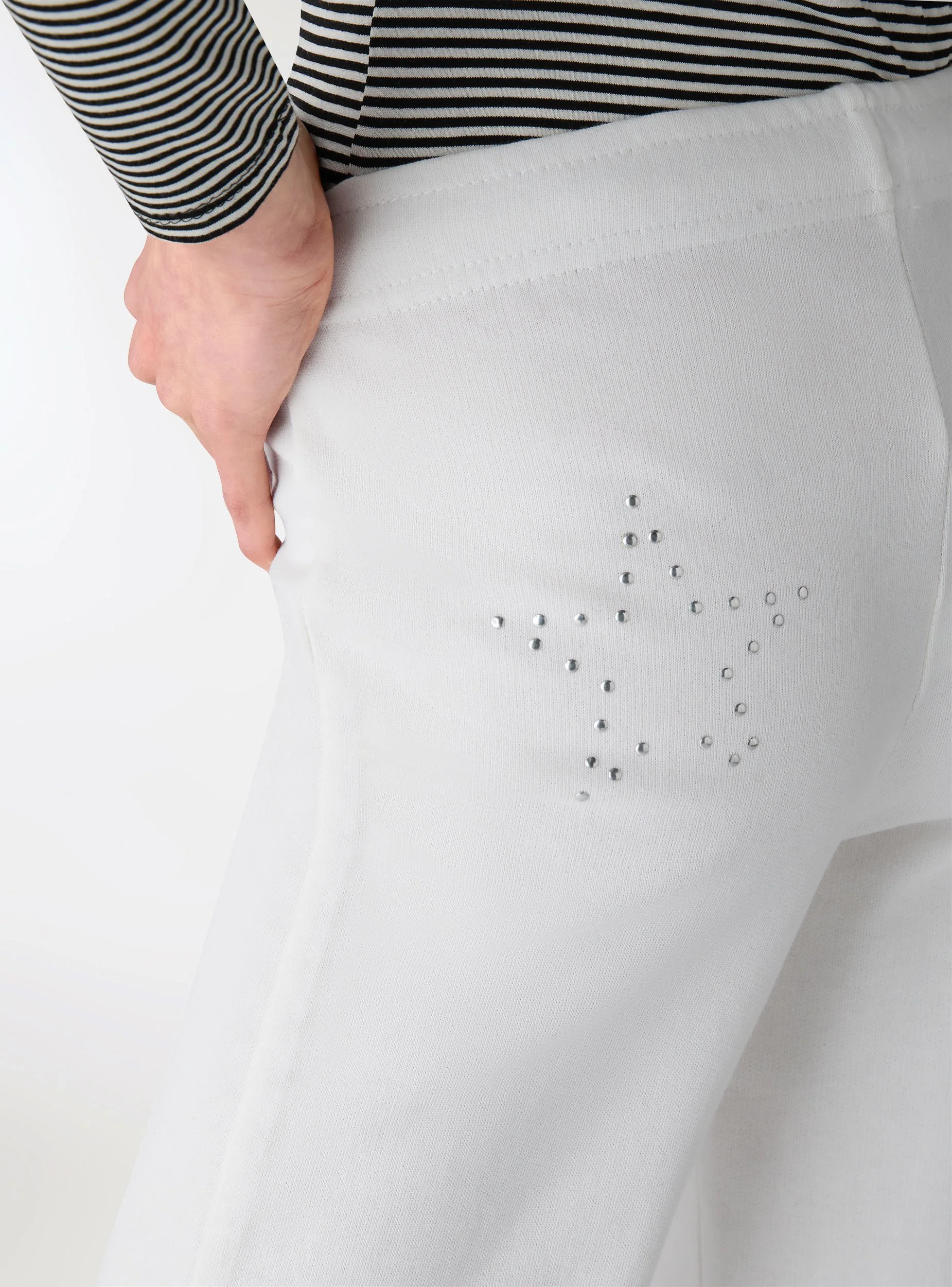 Pantaloni tuta flare vita bassa - Image 2