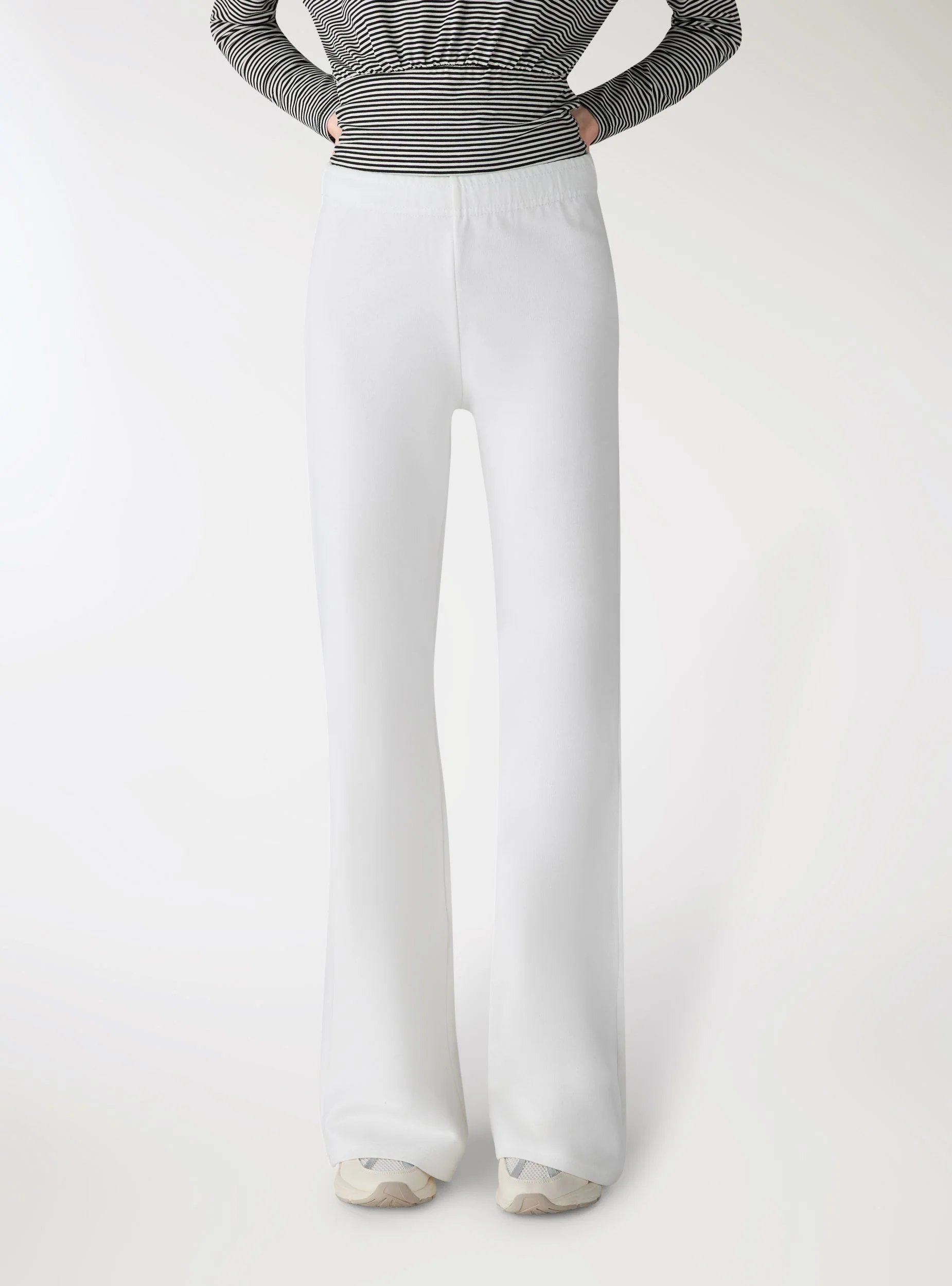 Pantaloni tuta flare vita bassa - Image 4