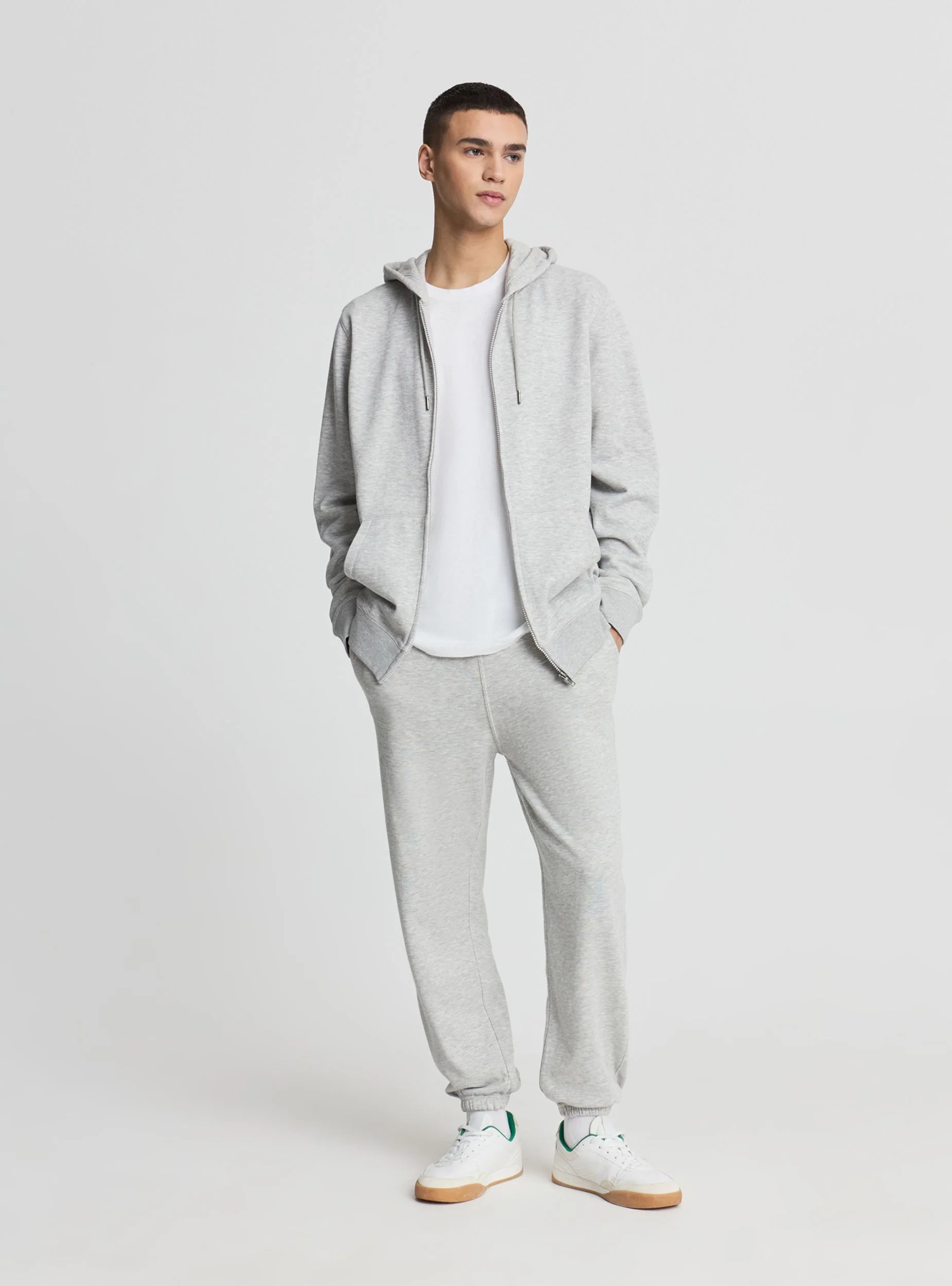 Pantaloni tuta jogger tinta unita - Image 3