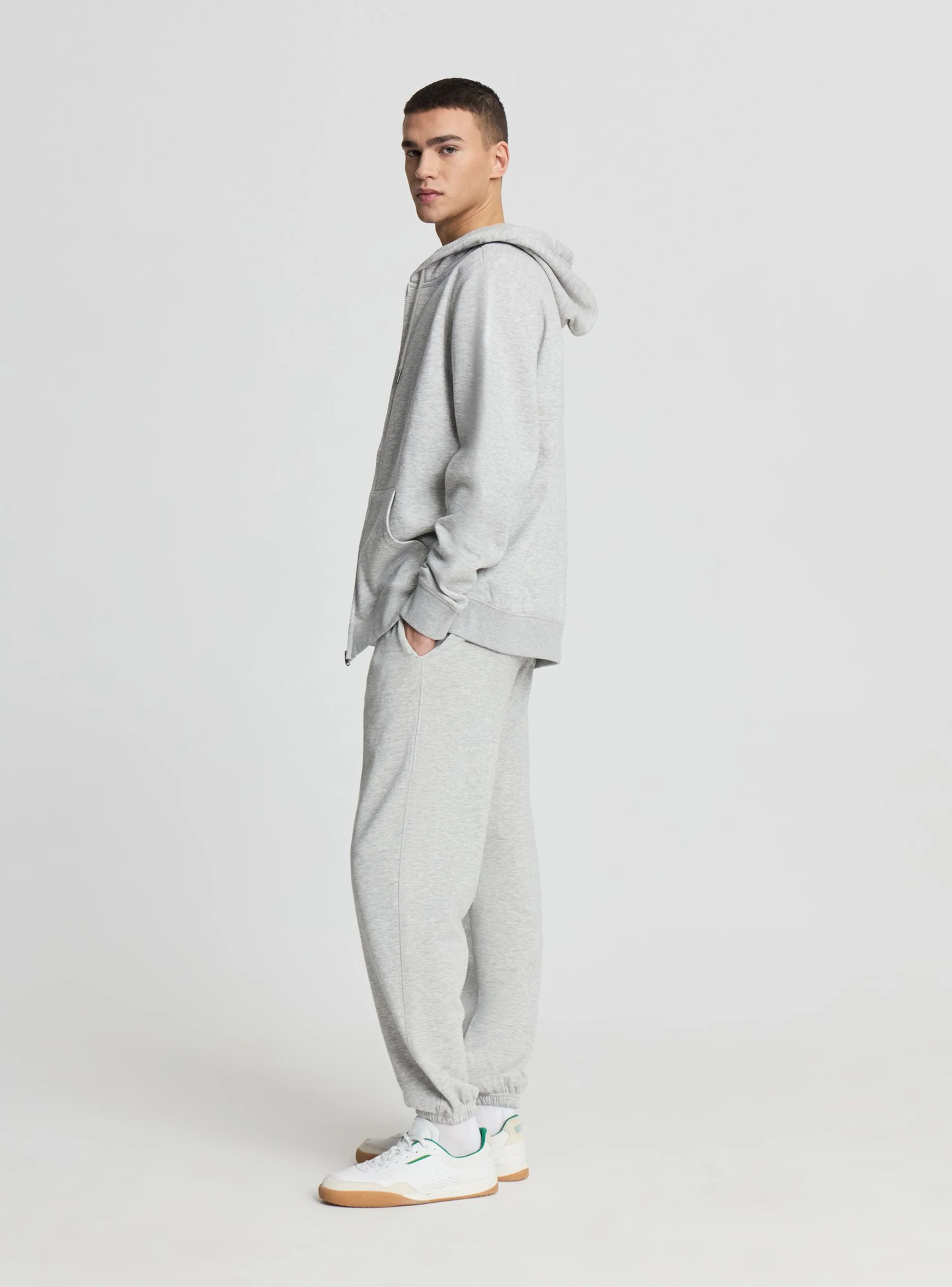 Pantaloni tuta jogger tinta unita - Image 4