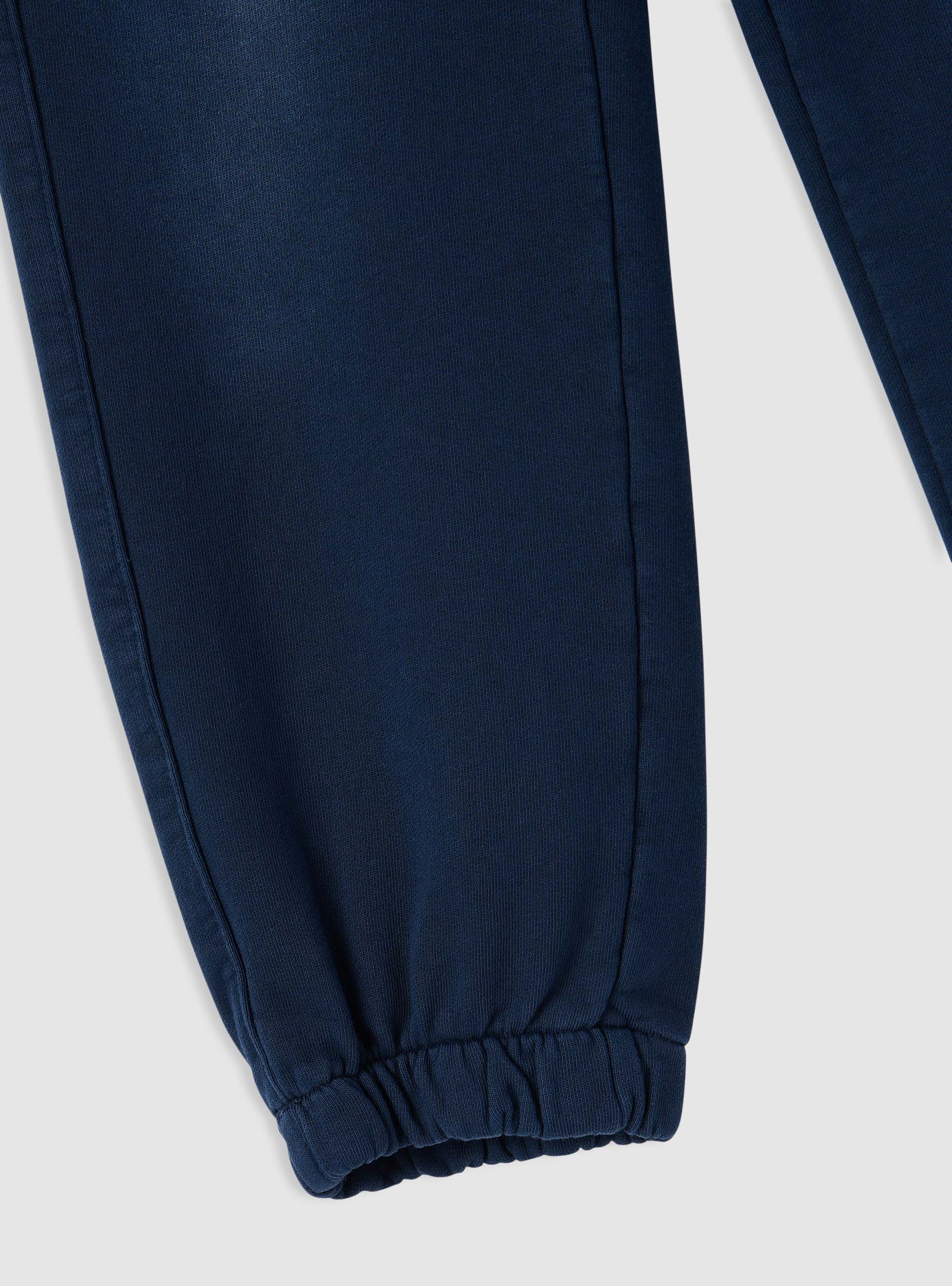 Pantaloni tuta jogging con elastico e stampa - Image 3