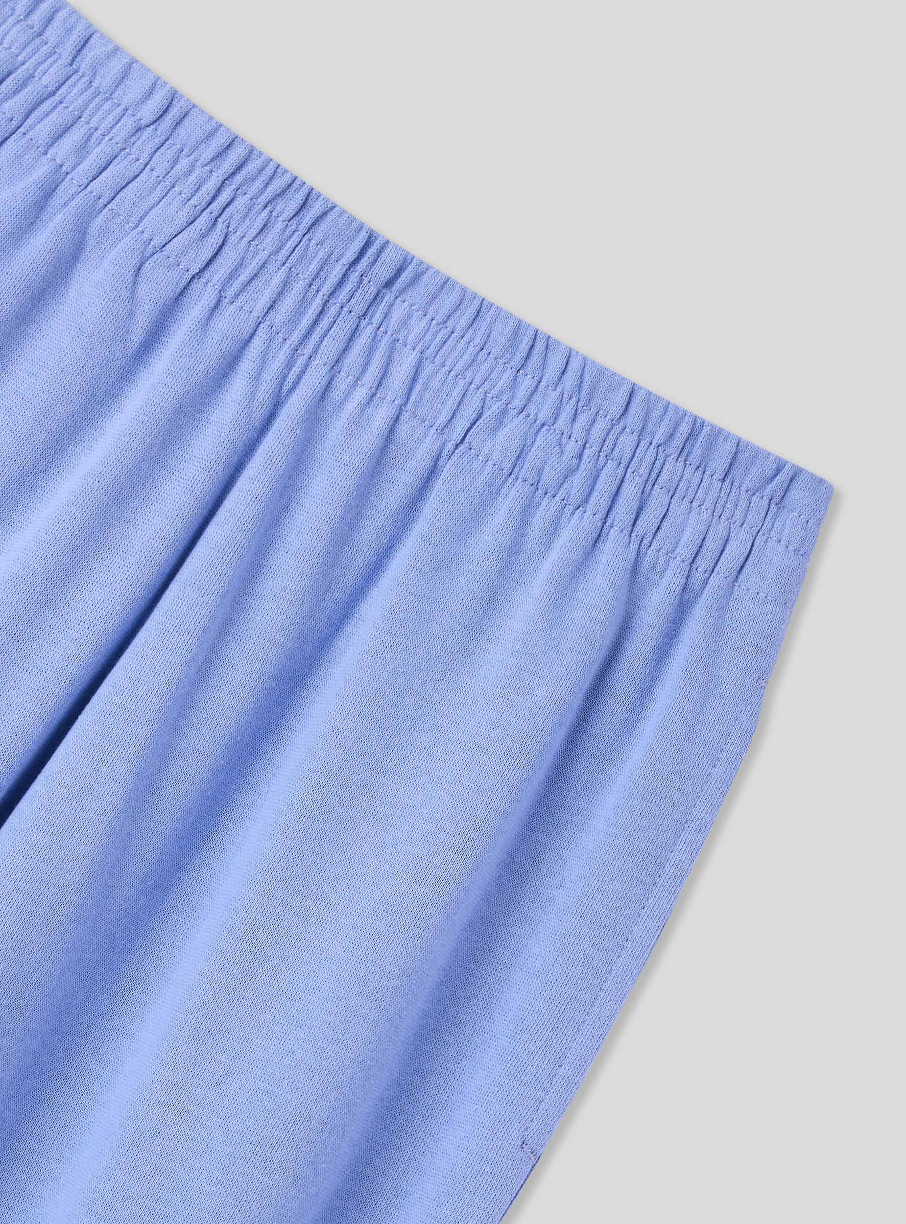 Pantaloni tuta leggeri a vita alta con scritta - Image 5