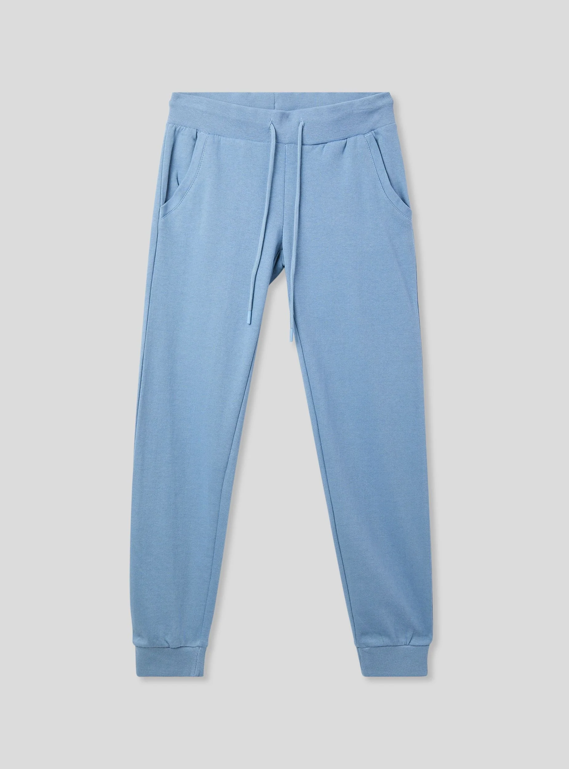 Pantaloni tuta leggeri con polsini e coulisse - Image 6