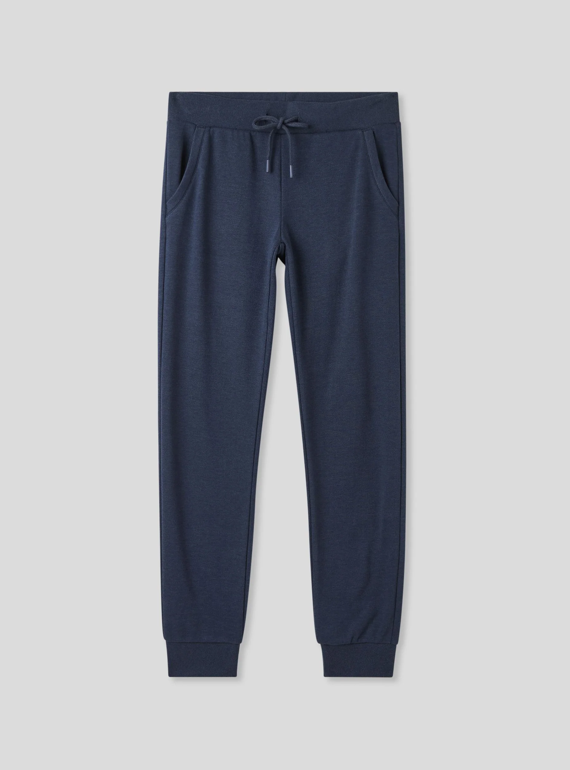 Pantaloni tuta leggeri con polsino e coulisse - Image 5