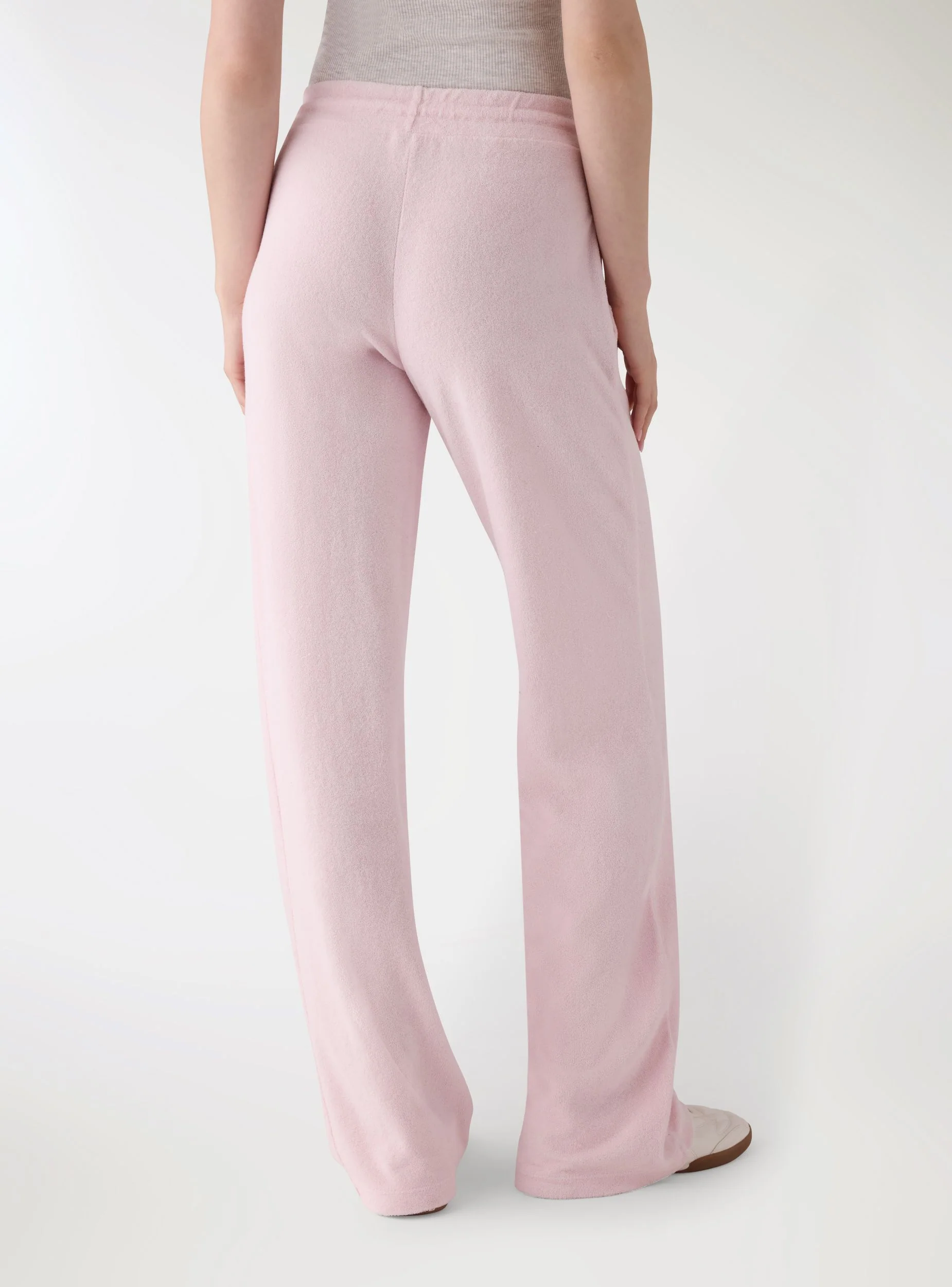 Pantaloni tuta maxi con coulisse