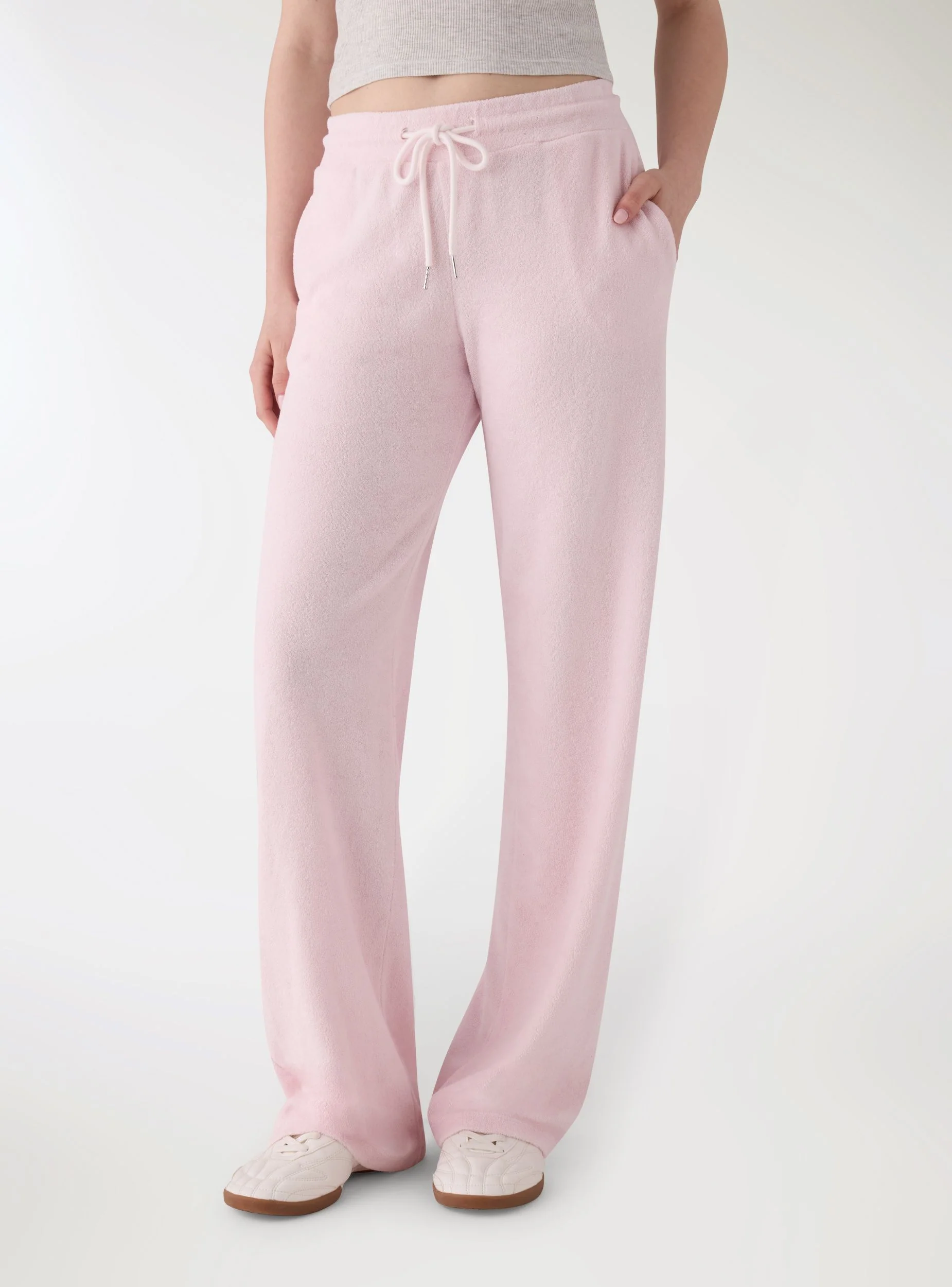 Pantaloni tuta maxi con coulisse - Image 3