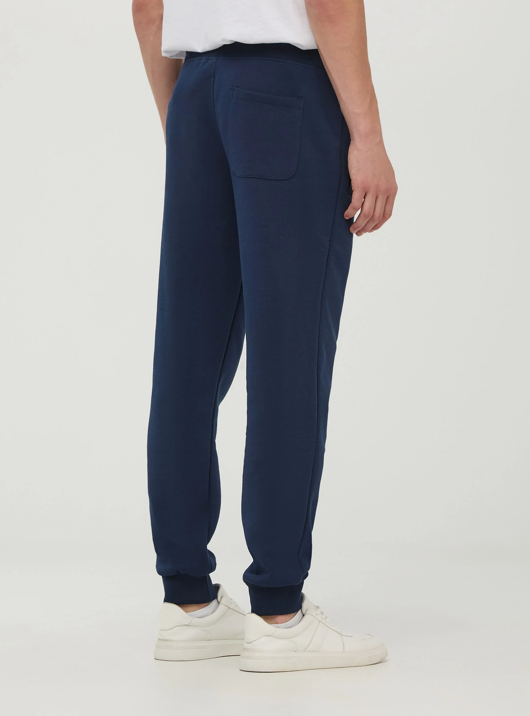 Pantaloni tuta pesanti con coulisse e polsini - Image 2