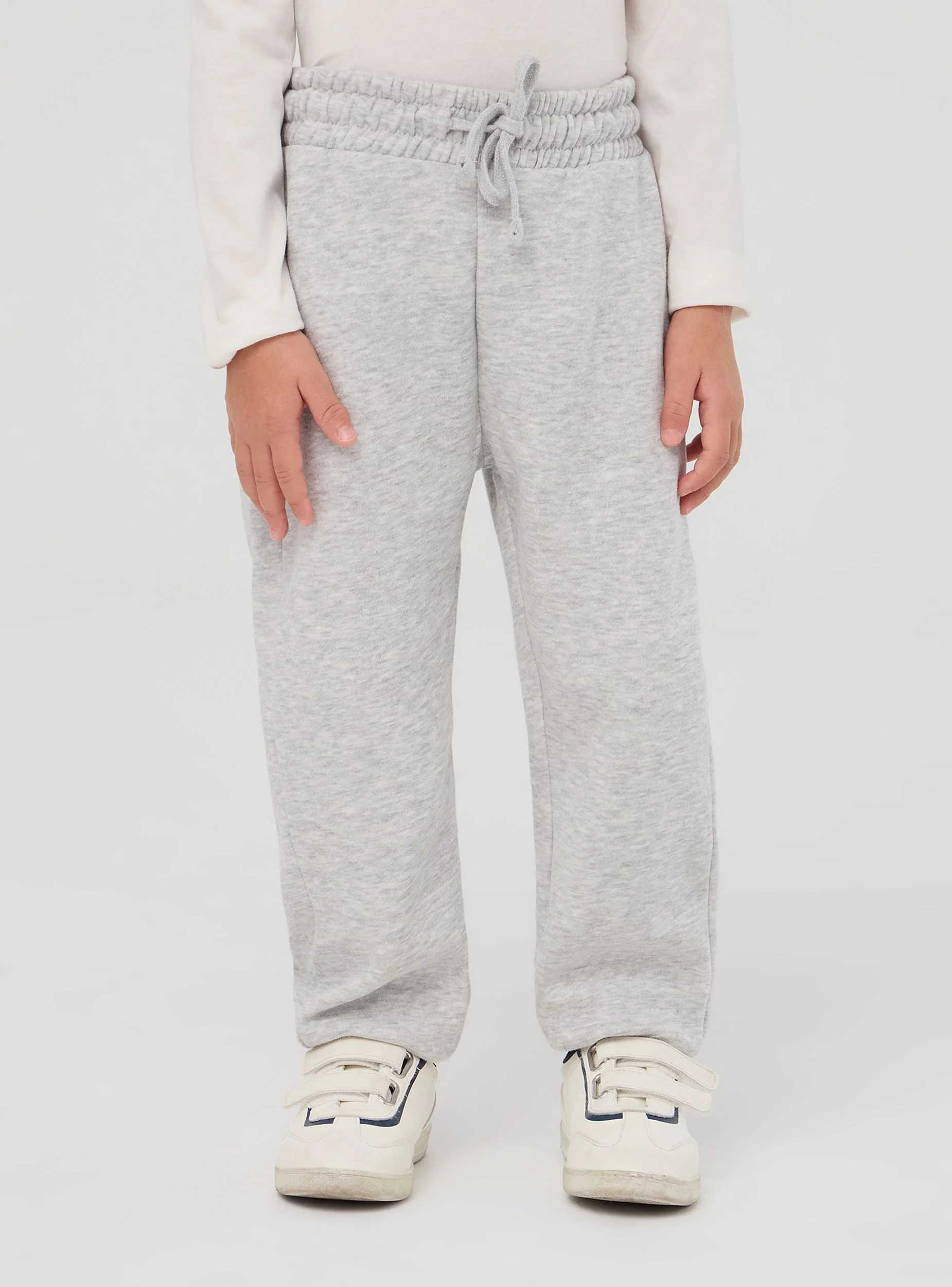 Pantaloni tuta pesanti con coulisse - Image 2