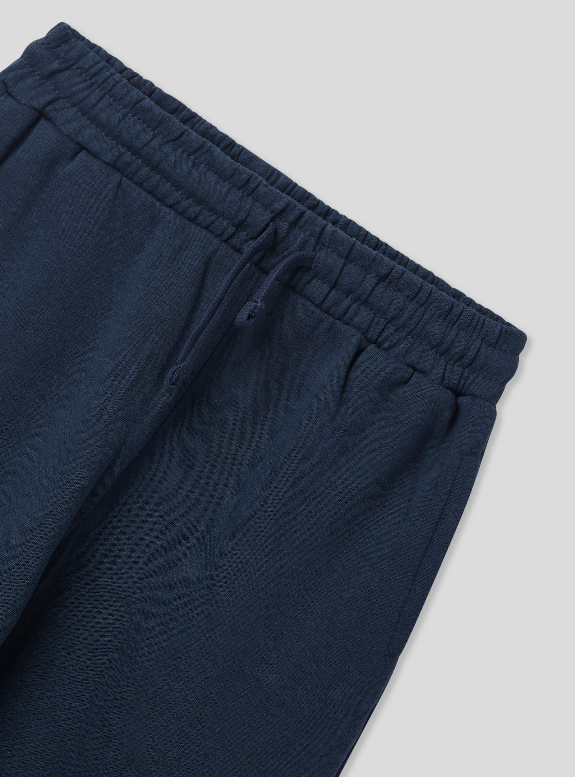 Pantaloni tuta pesanti tinta unita - Image 4