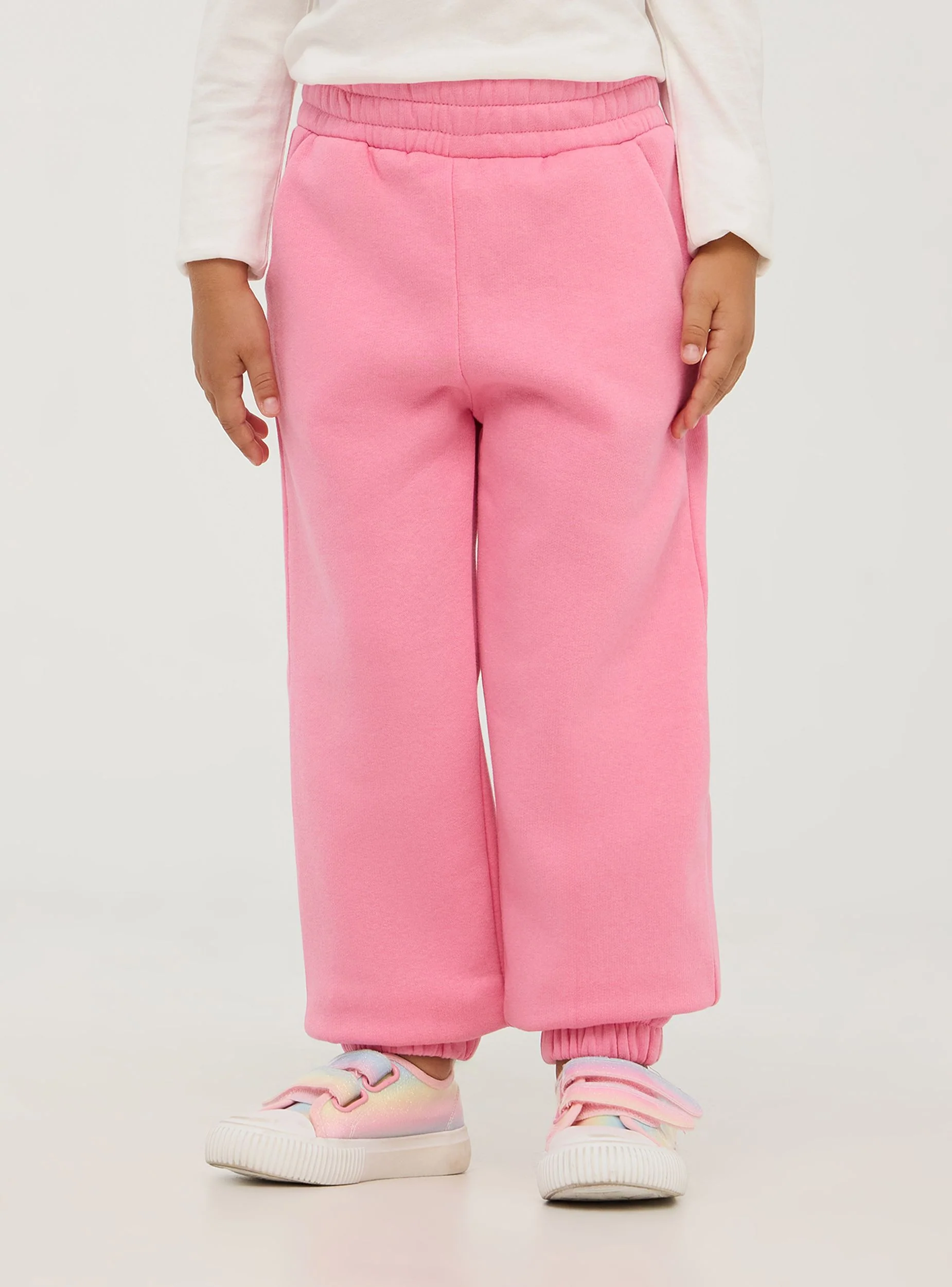 Pantaloni tuta pesanti tinta unita - Image 3