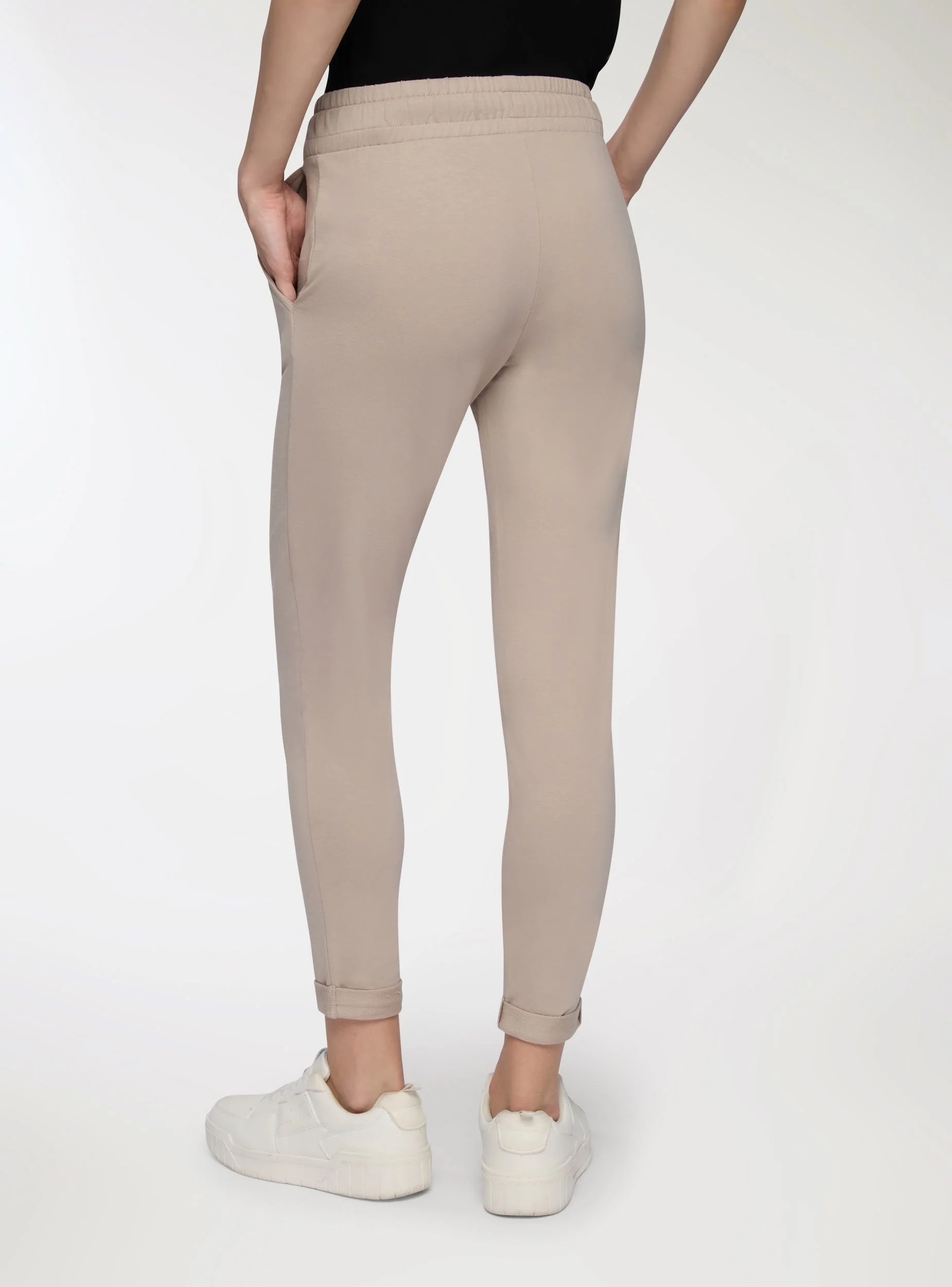 Pantaloni tuta skinny con coulisse - Image 3