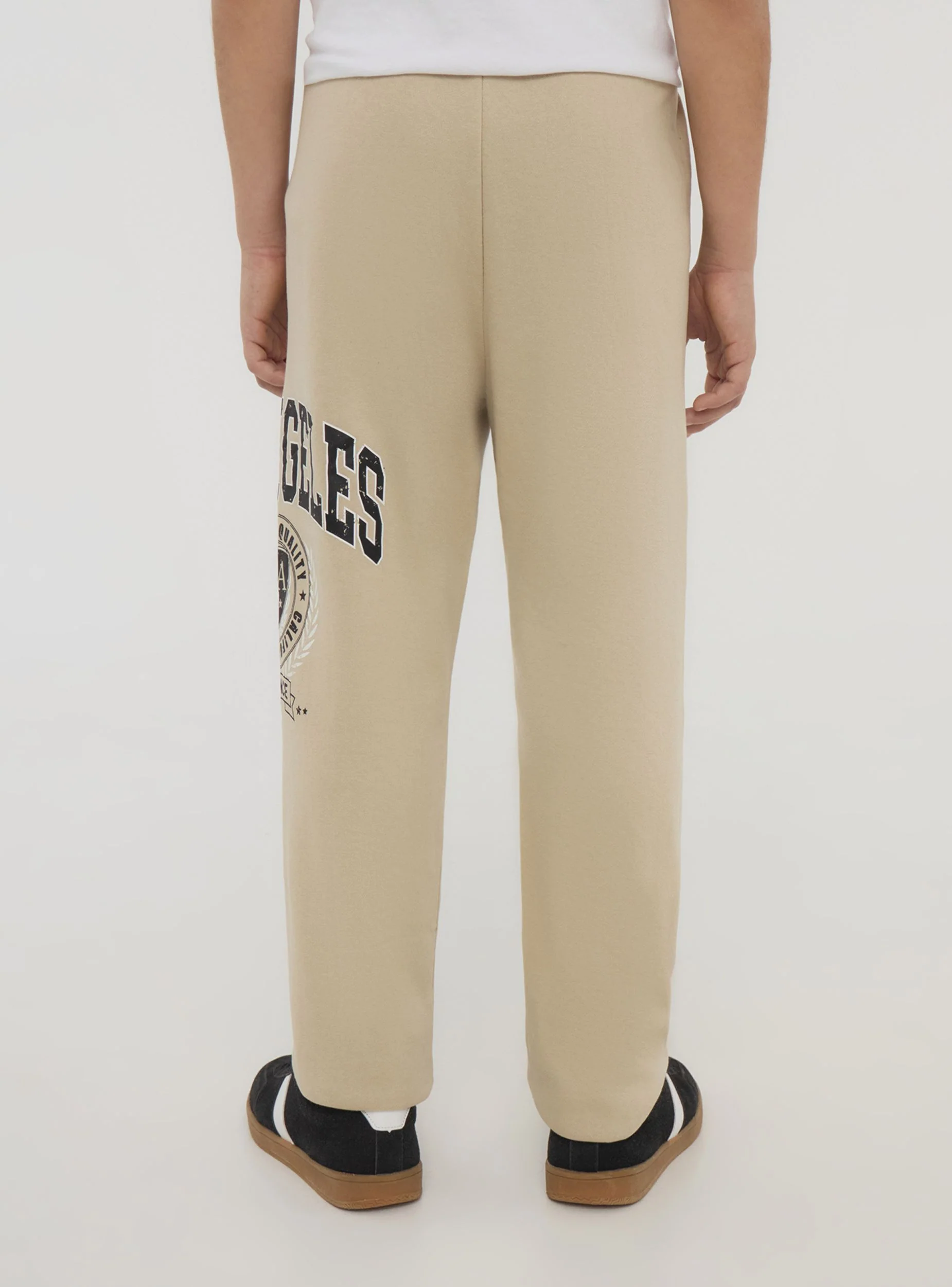 Pantaloni tuta stampa college - Image 3