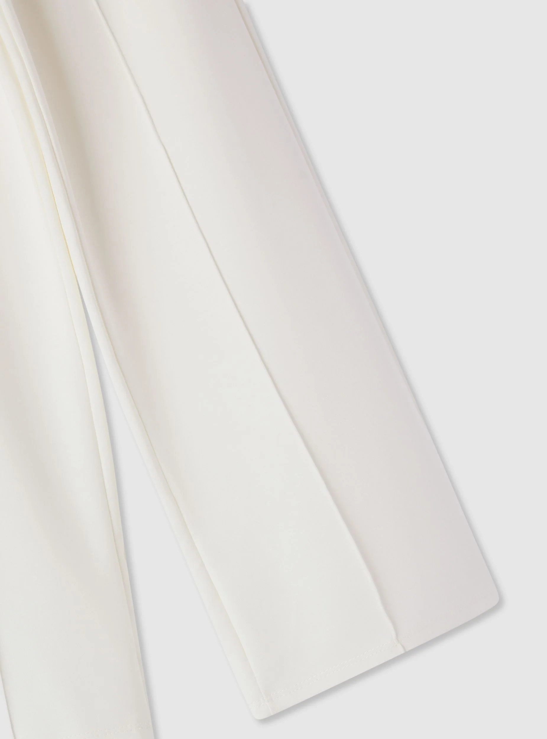 Pantaloni tuta wide leg a tinta unita - Image 5