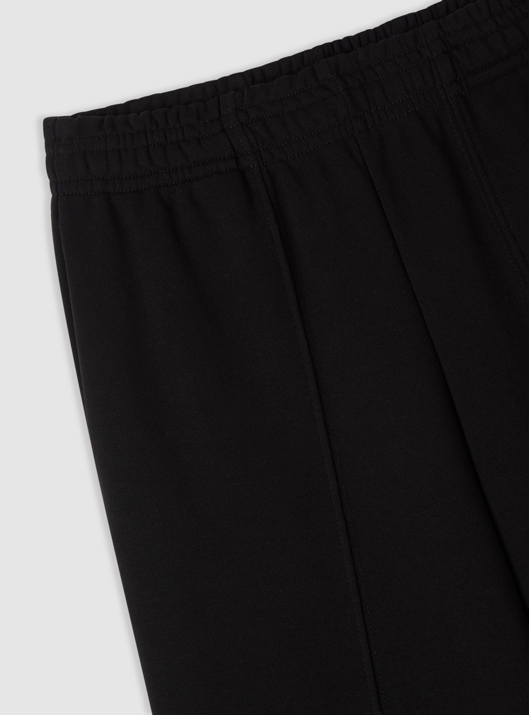 Pantaloni tuta wide leg a tinta unita - Image 3