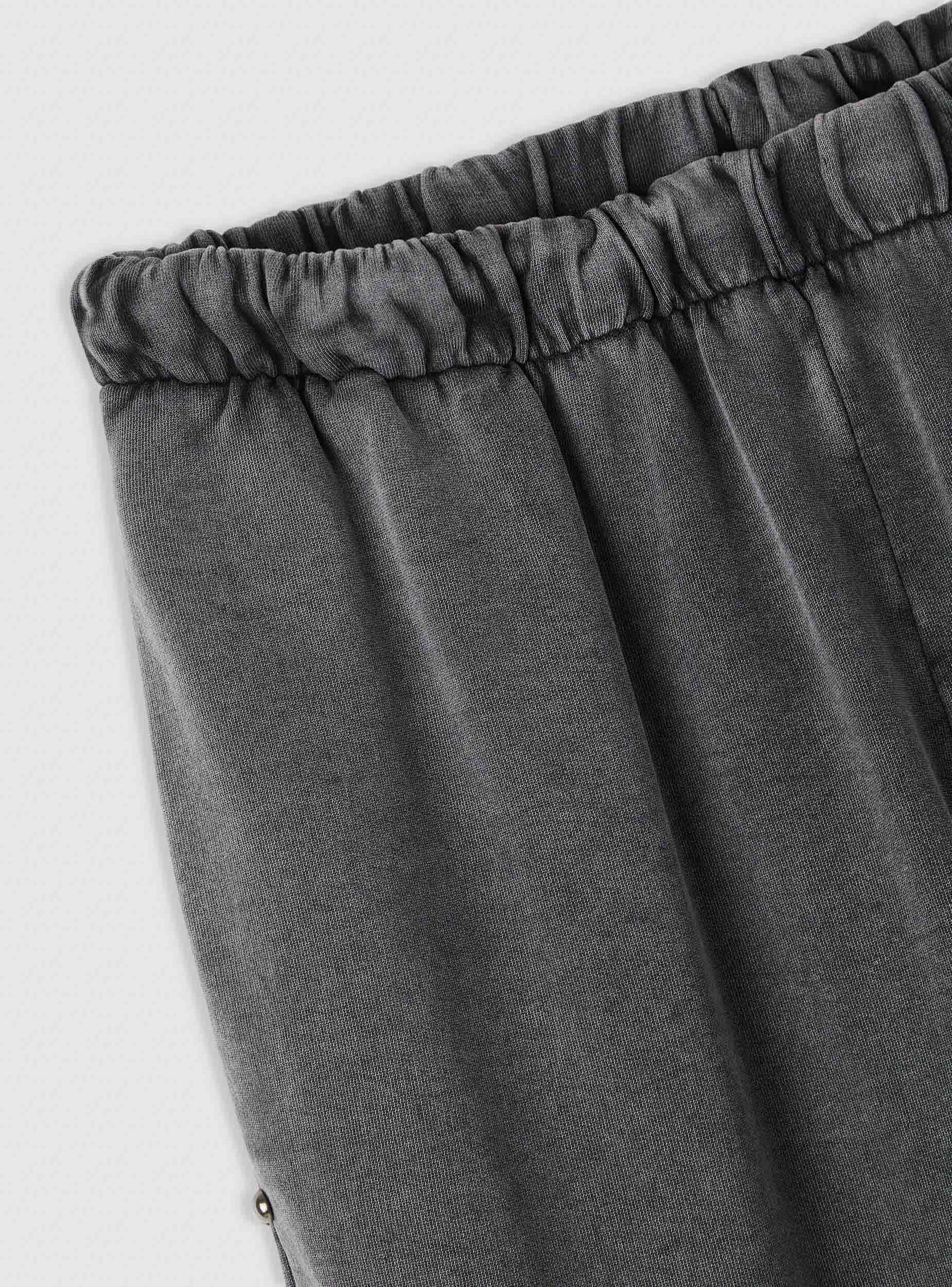 Pantaloni tuta wide leg con borchie laterali - Image 7
