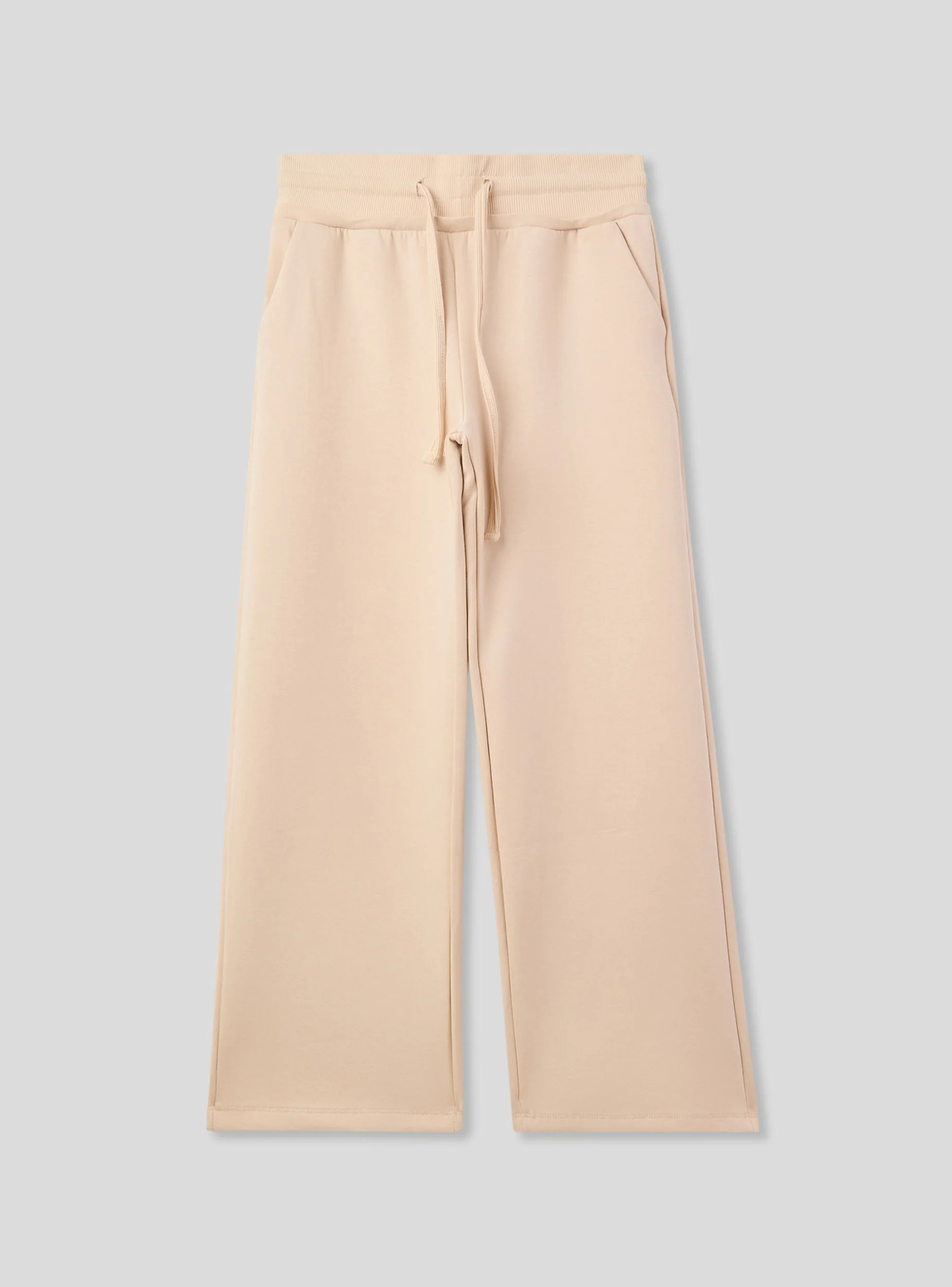 Pantaloni tuta wide leg con coulisse - Image 4