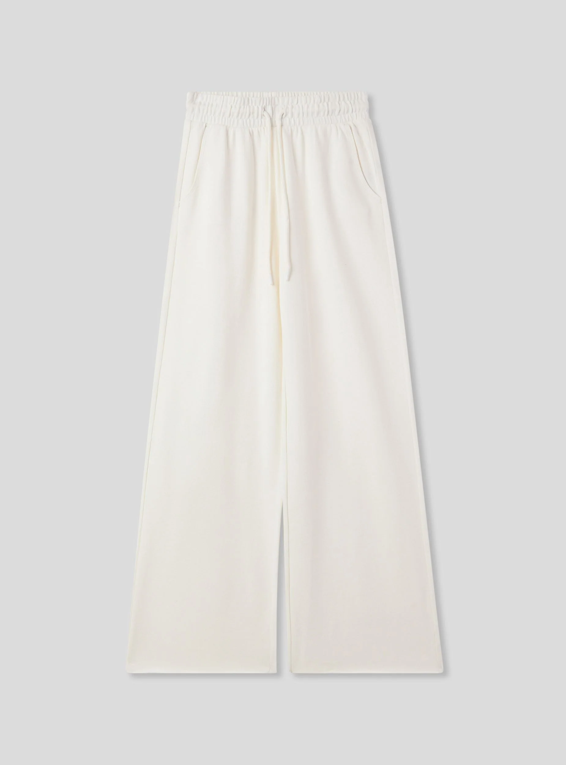Pantaloni tuta wide leg con coulisse - Image 5
