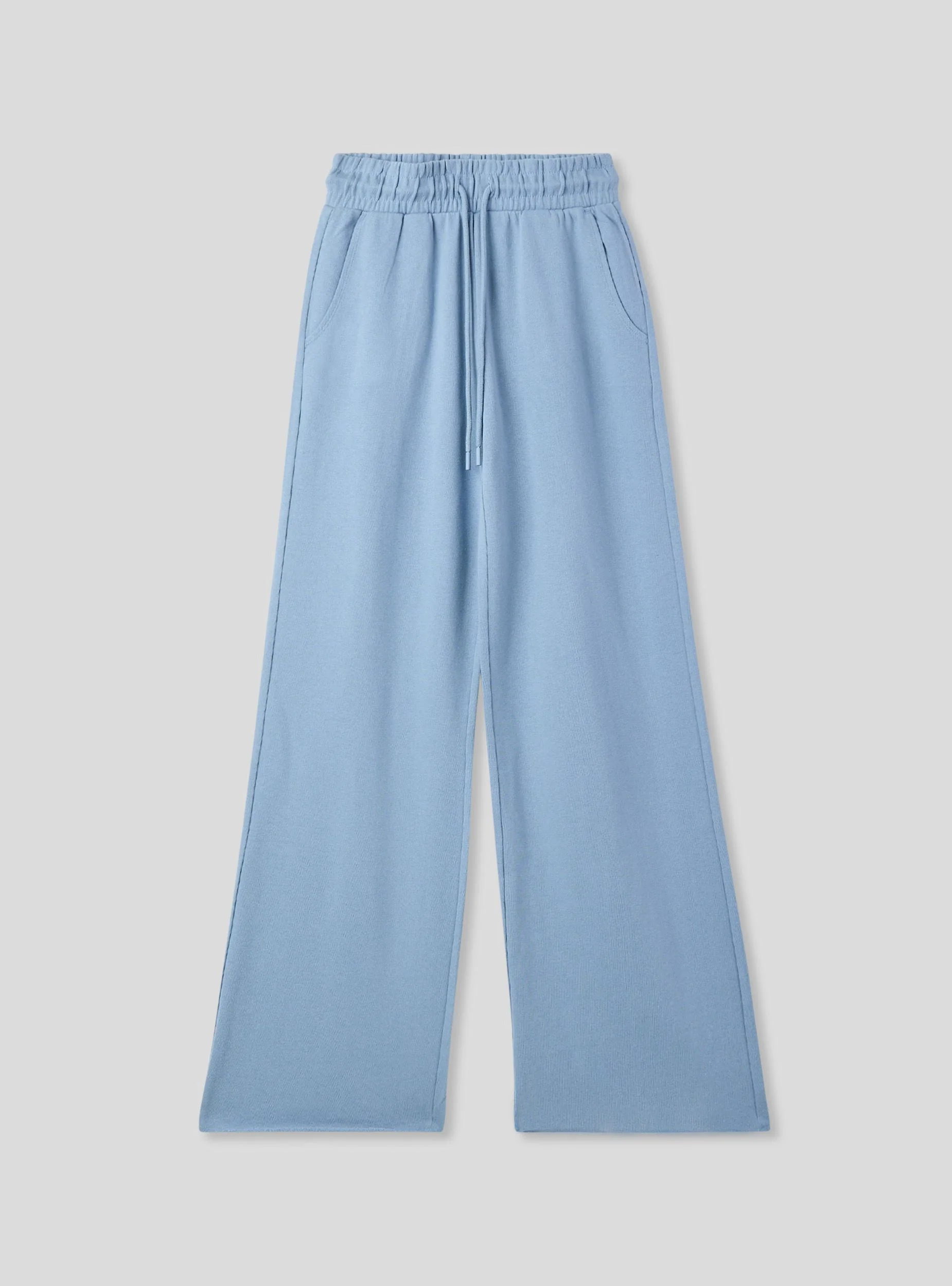 Pantaloni tuta wide leg con coulisse - Image 4