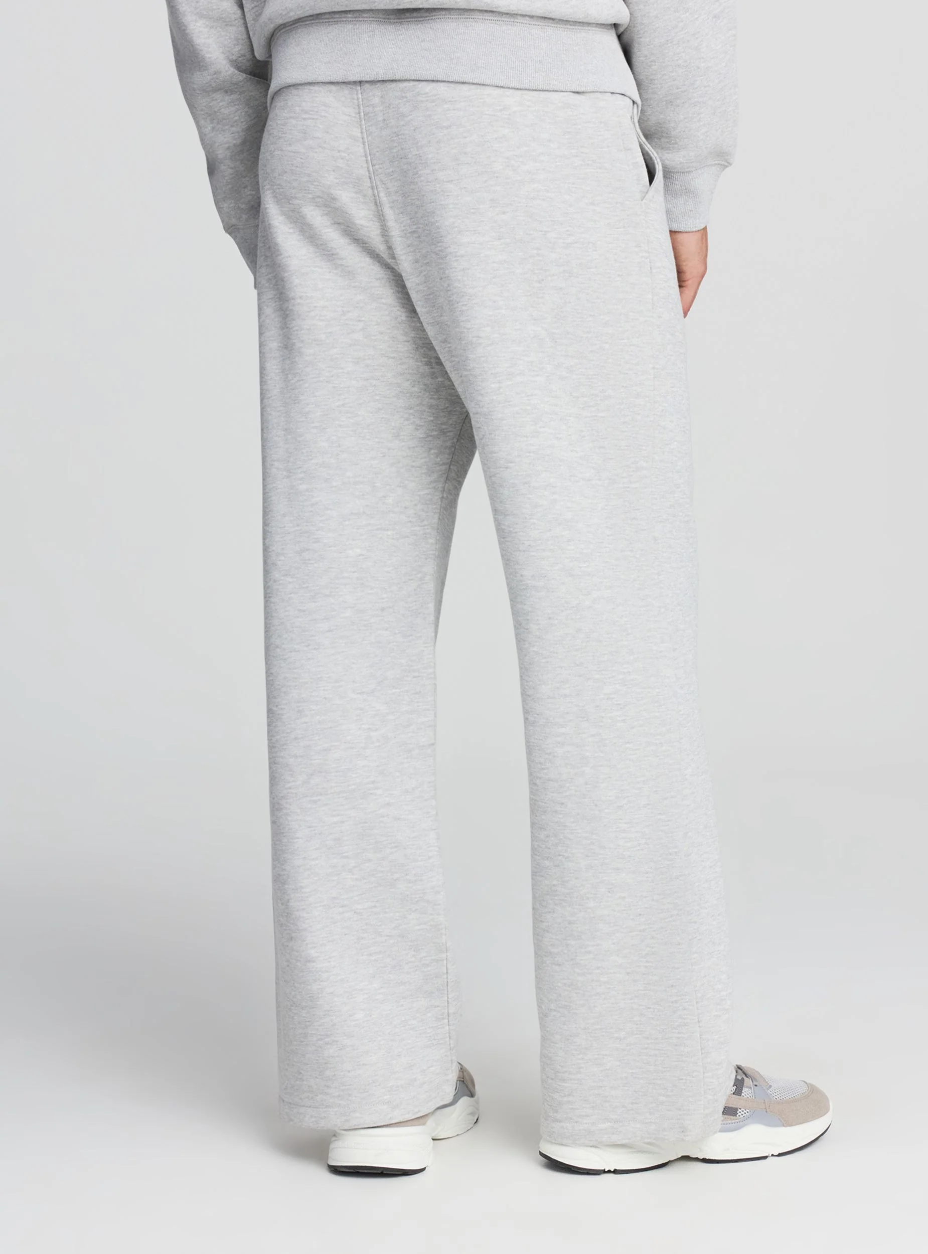 Pantaloni tuta wide leg con coulisse - Image 3