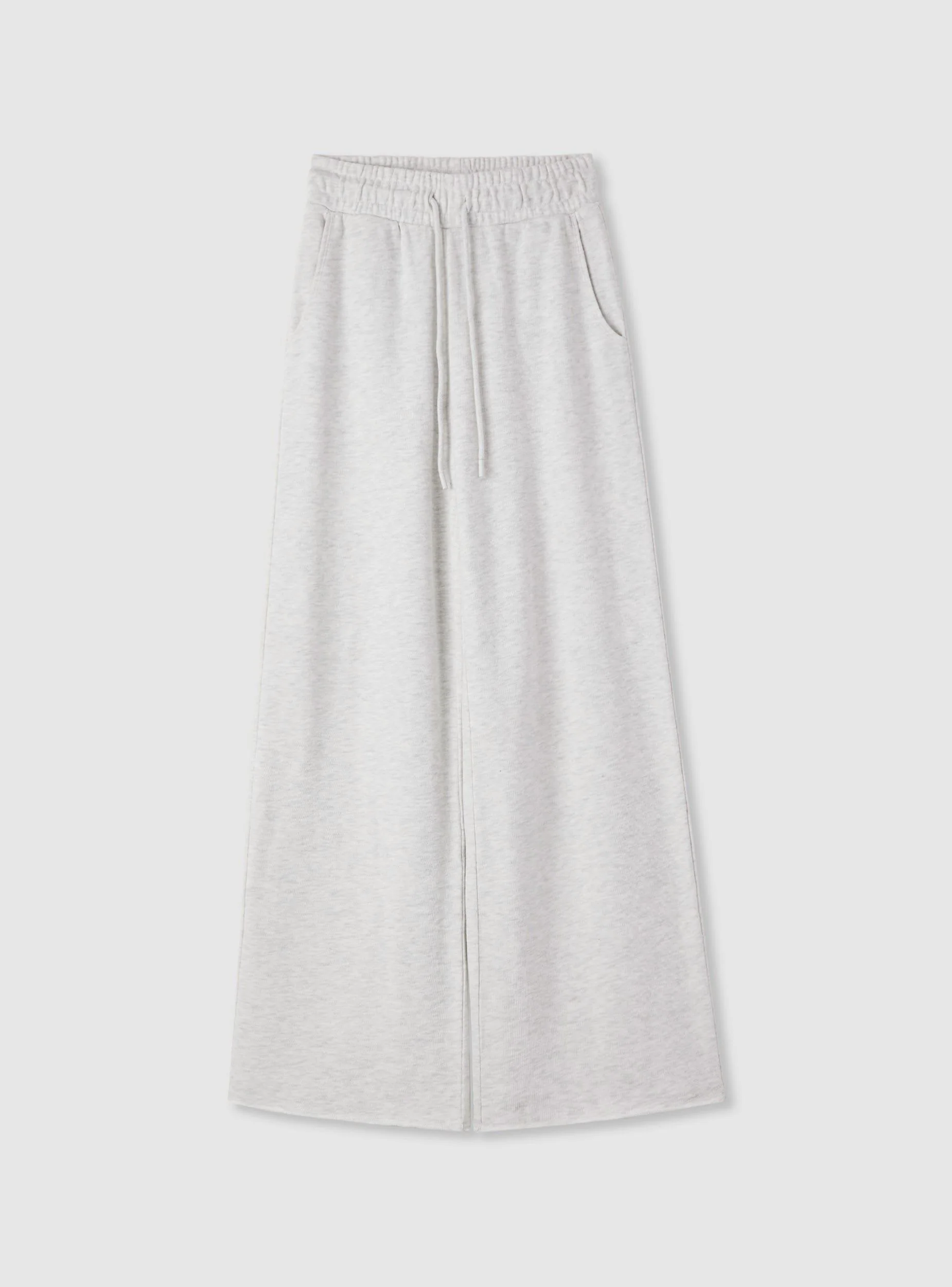 Pantaloni tuta wide leg tinta unita - Image 5