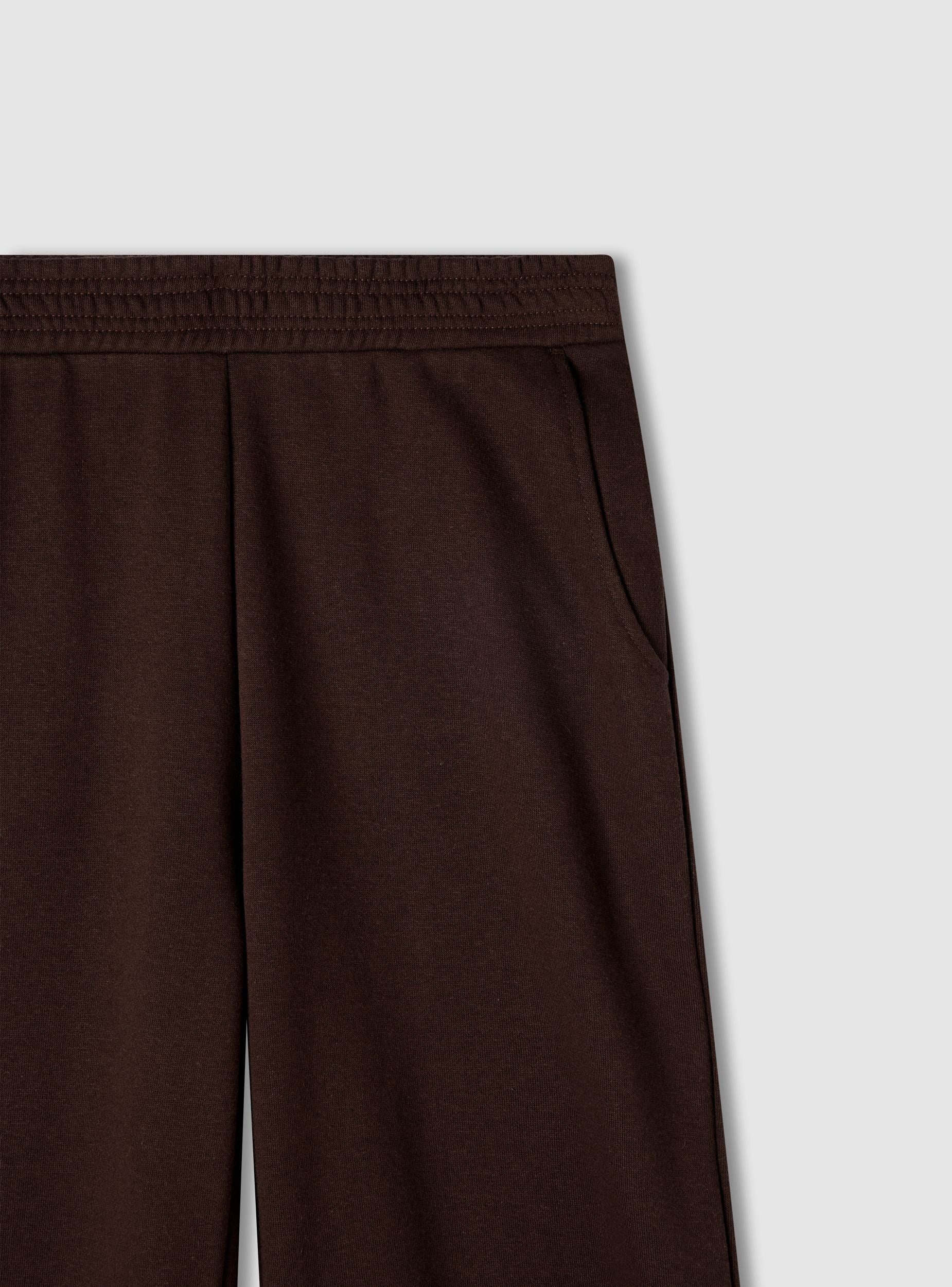 Pantaloni tuta wide leg tinta unita - Image 5