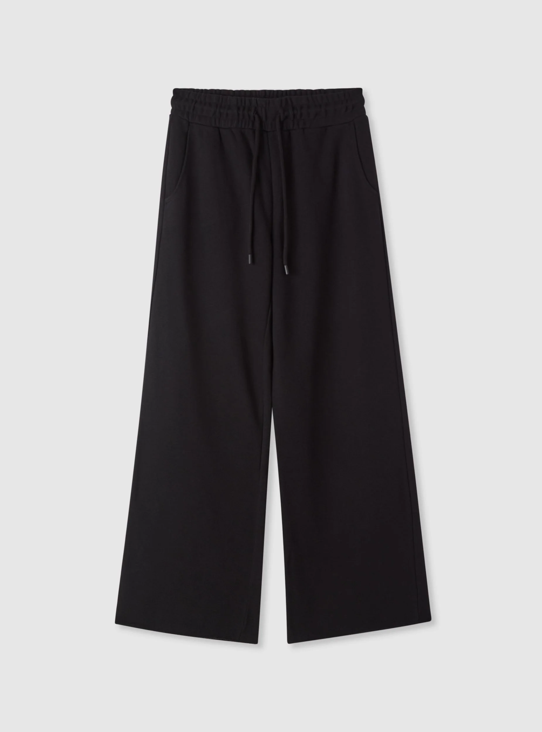 Pantaloni tuta wide leg tinta unita - Image 5