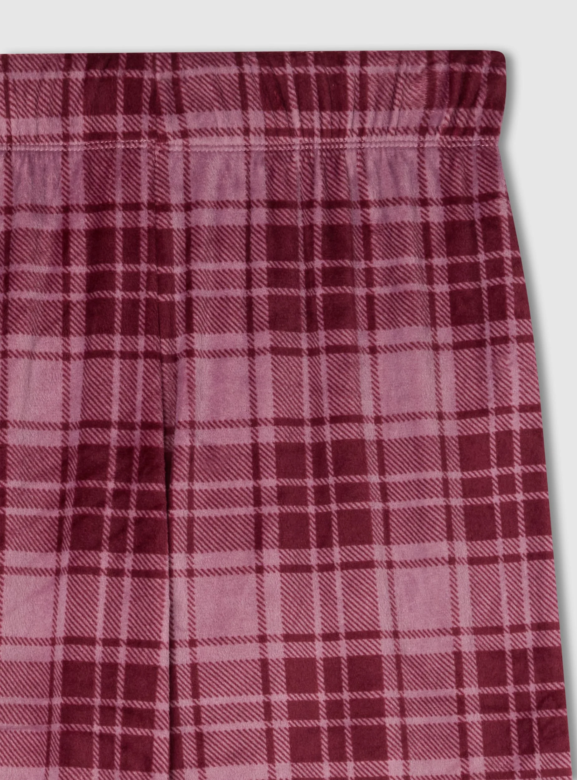 Pantaloni wide leg a quadri - Image 5