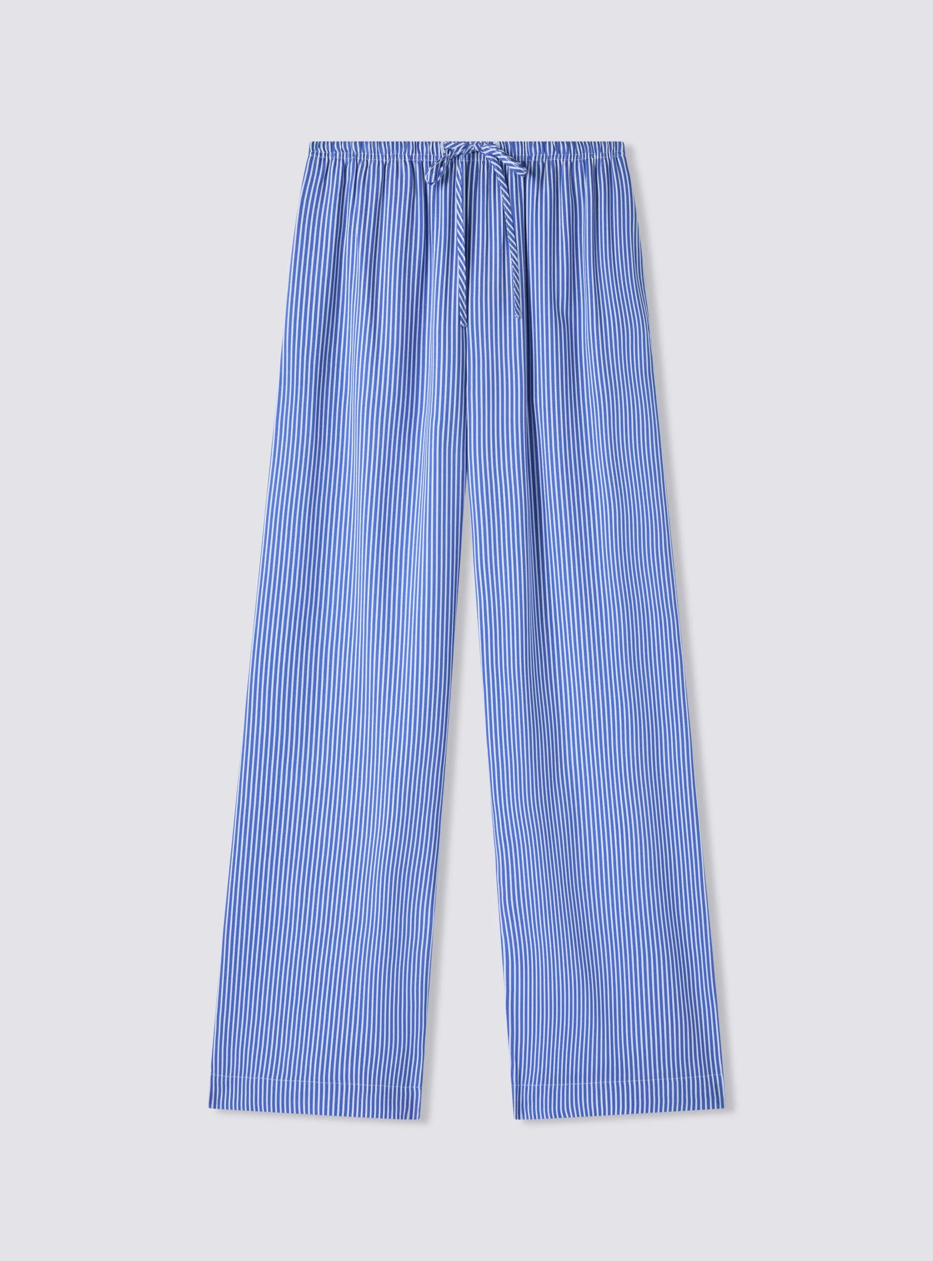 Pantaloni wide leg a righe - Image 6