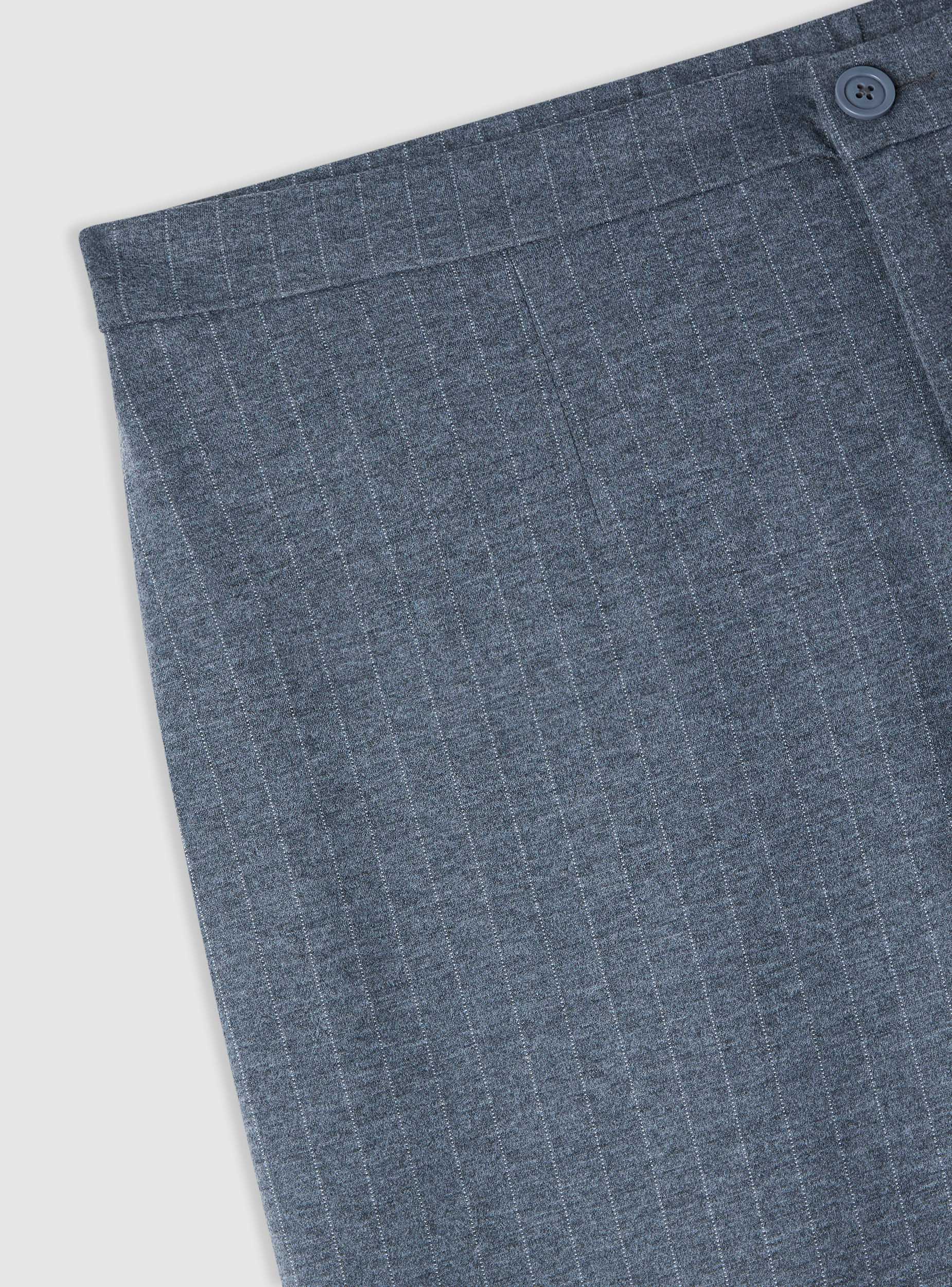 Pantaloni wide leg a righe - Image 2