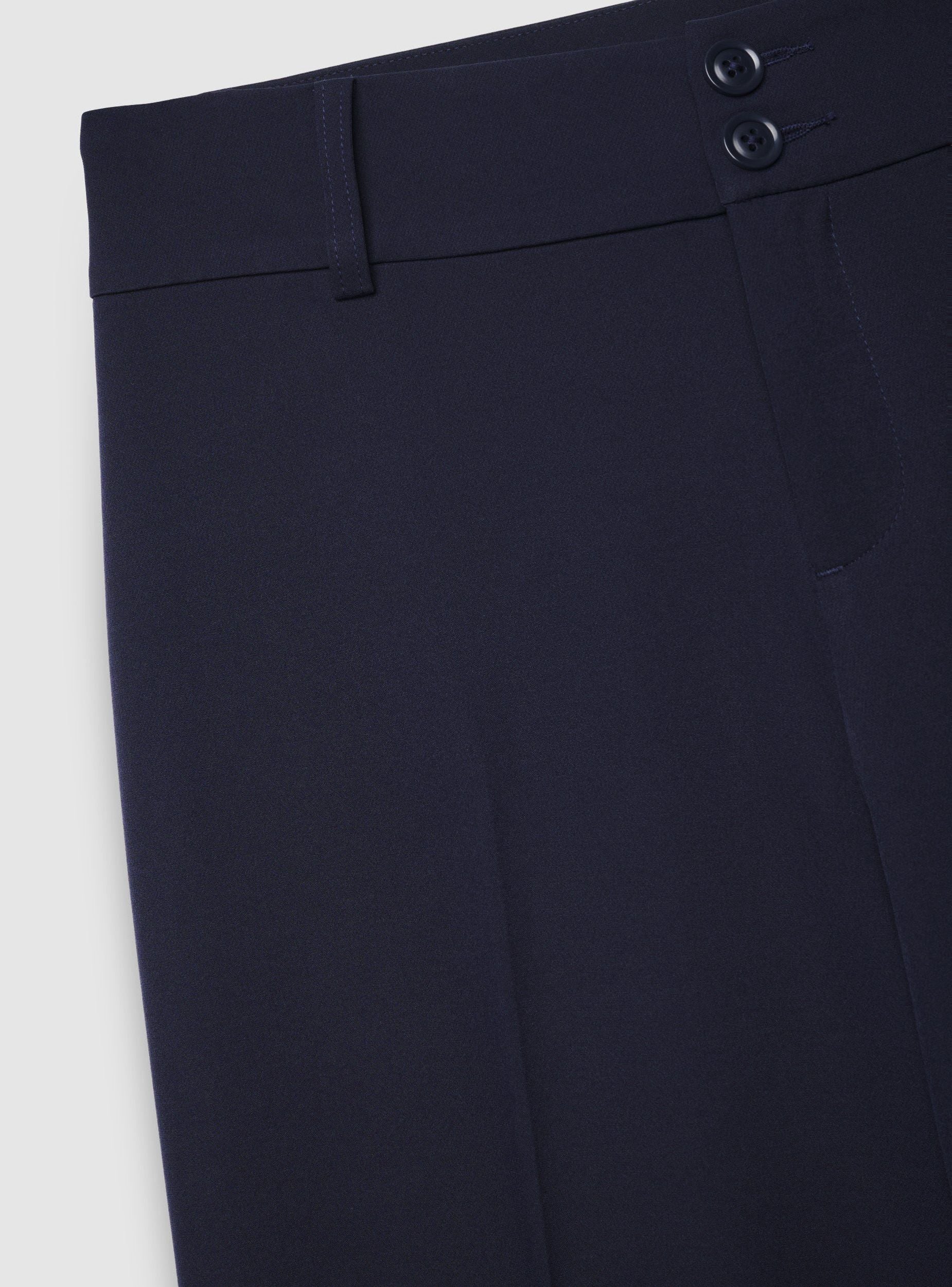 Pantaloni wide leg a tinta unita - Image 5