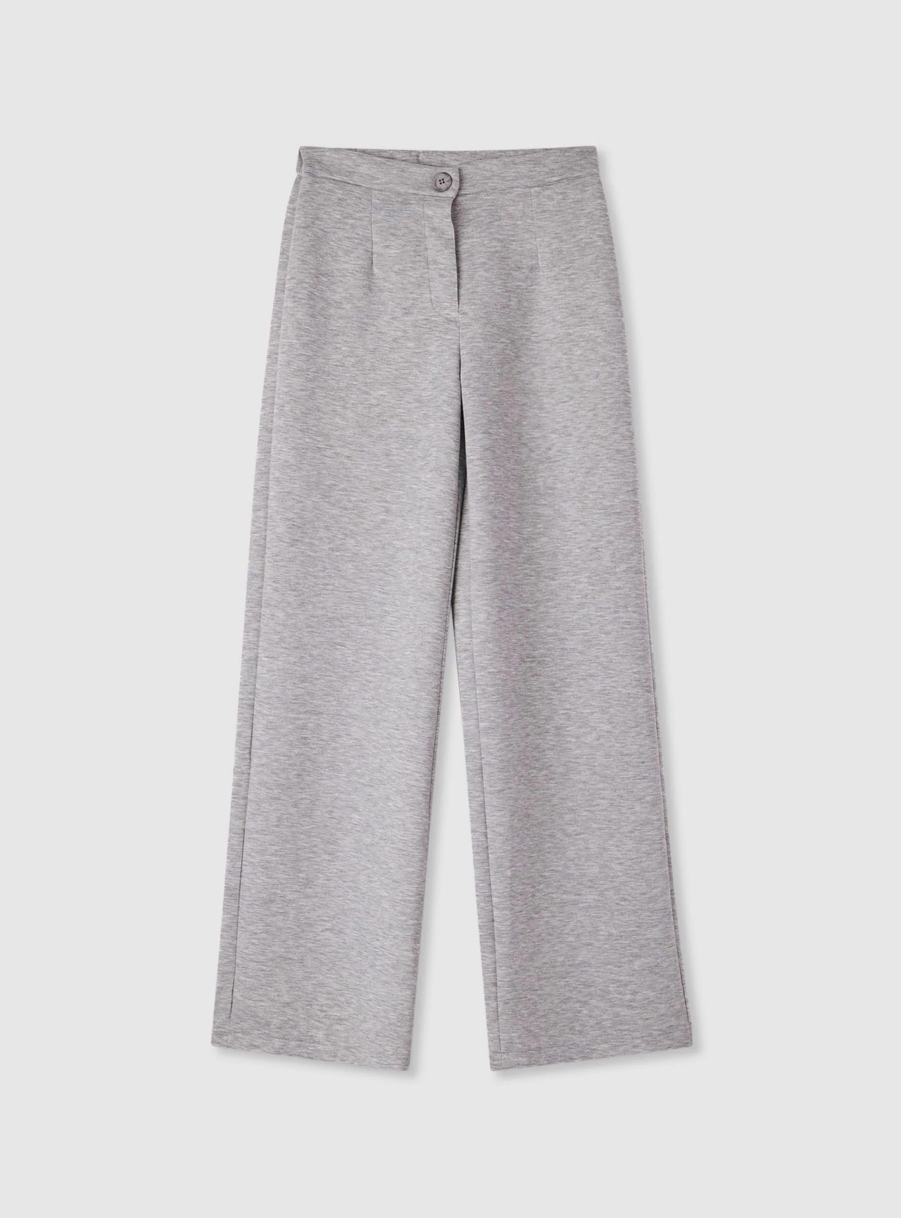 Pantaloni wide leg a tinta unita - Image 5