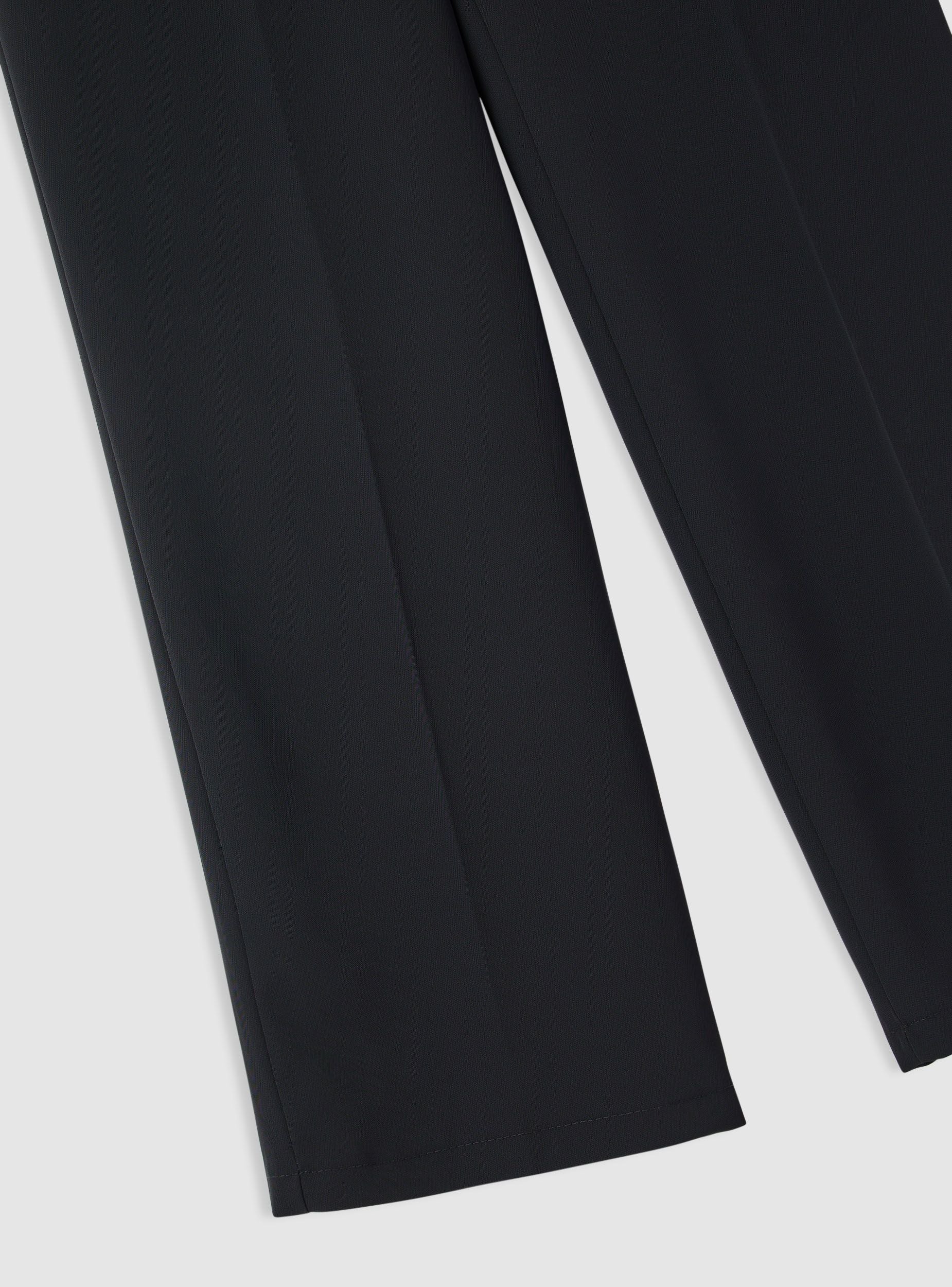 Pantaloni wide leg a tinta unita - Image 6