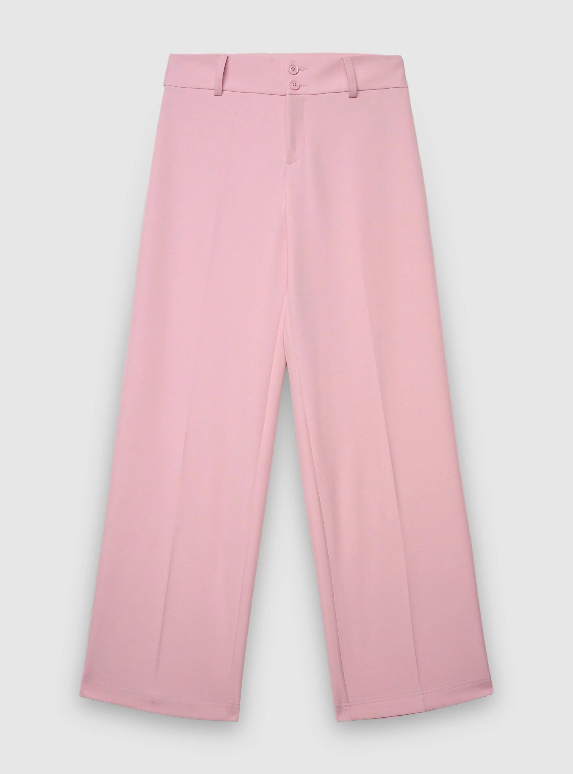Pantaloni wide leg a tinta unita - Image 6