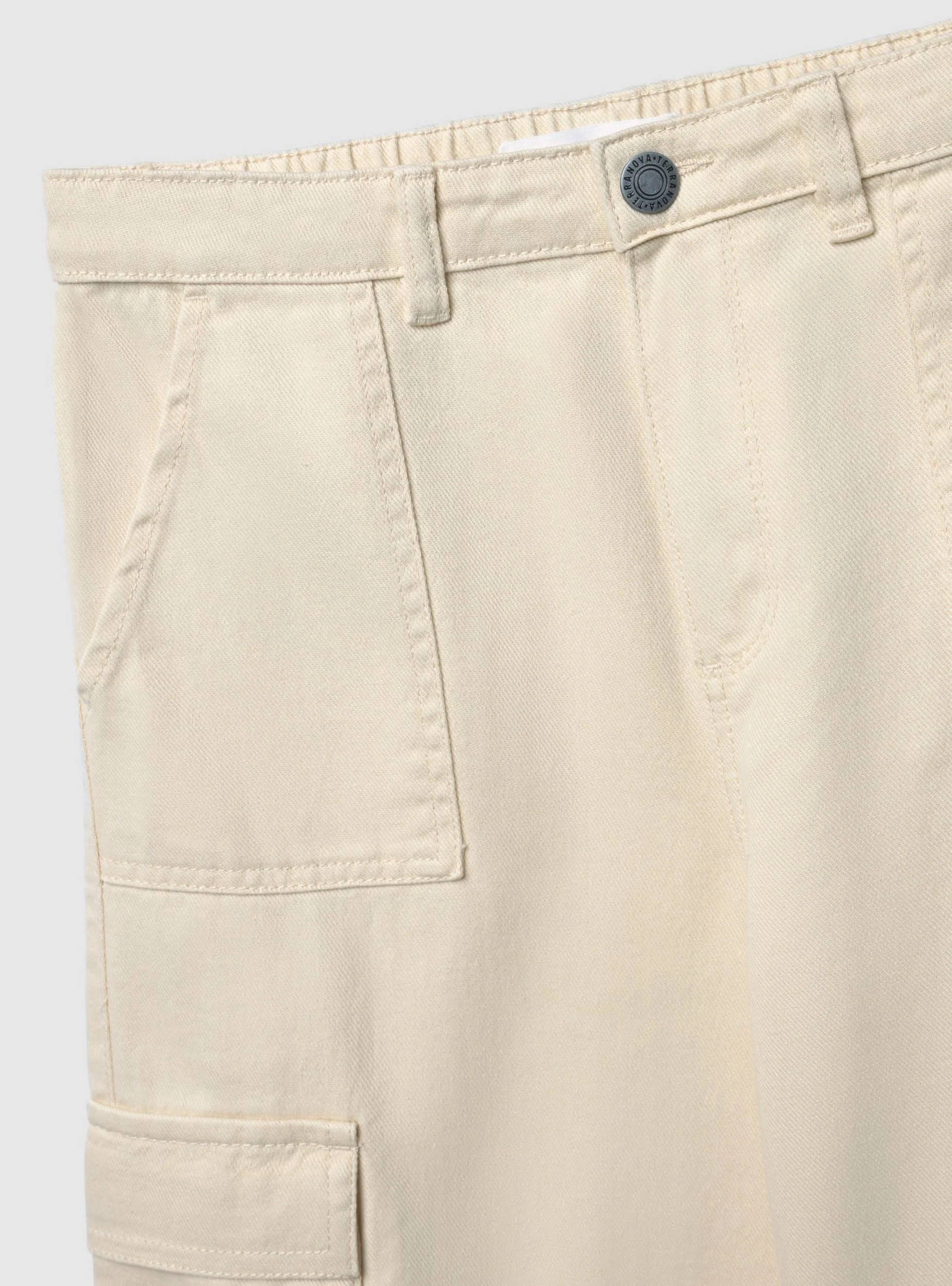 Pantaloni wide leg cargo - Image 6