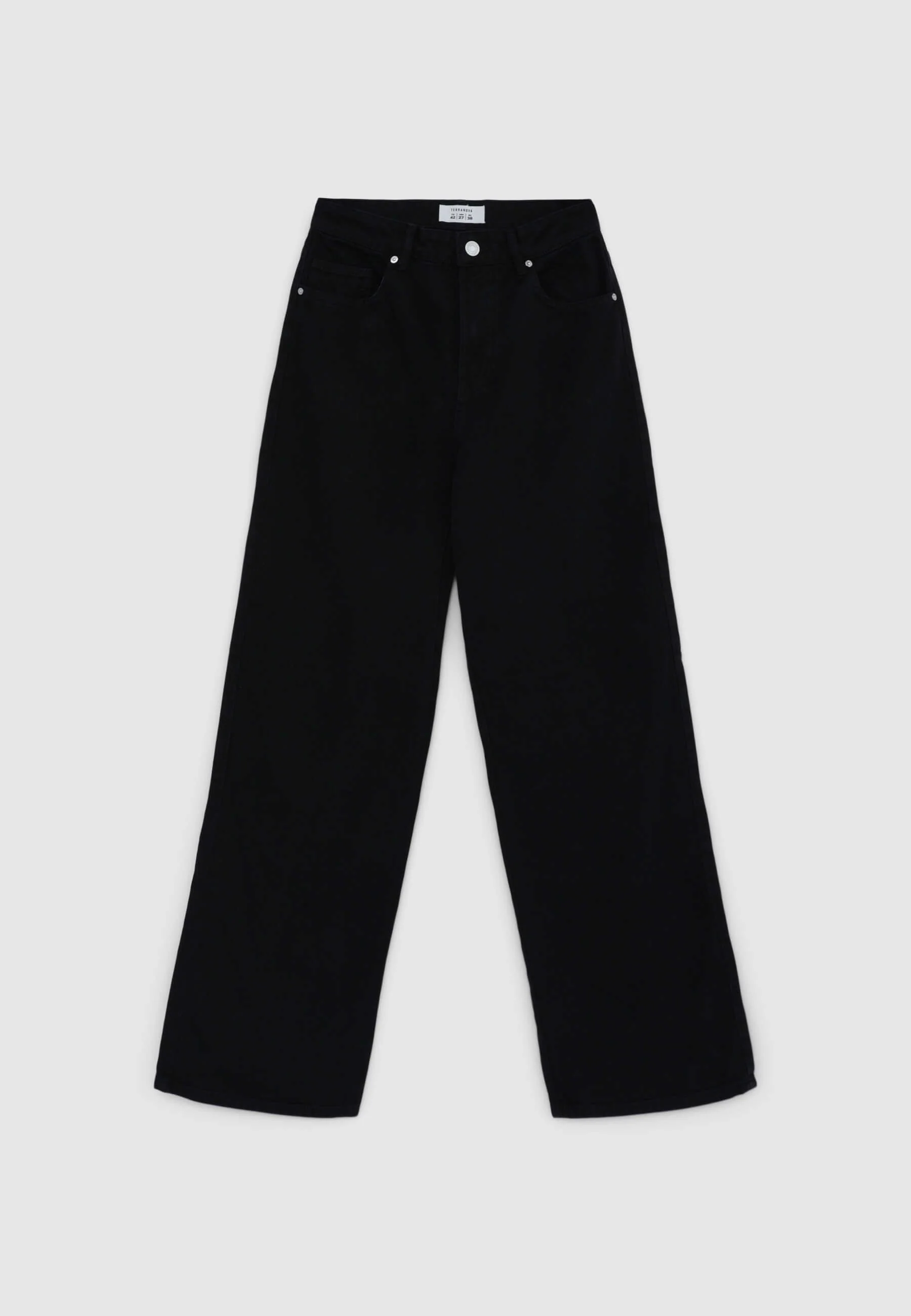 Pantaloni wide leg cinque tasche - Image 5
