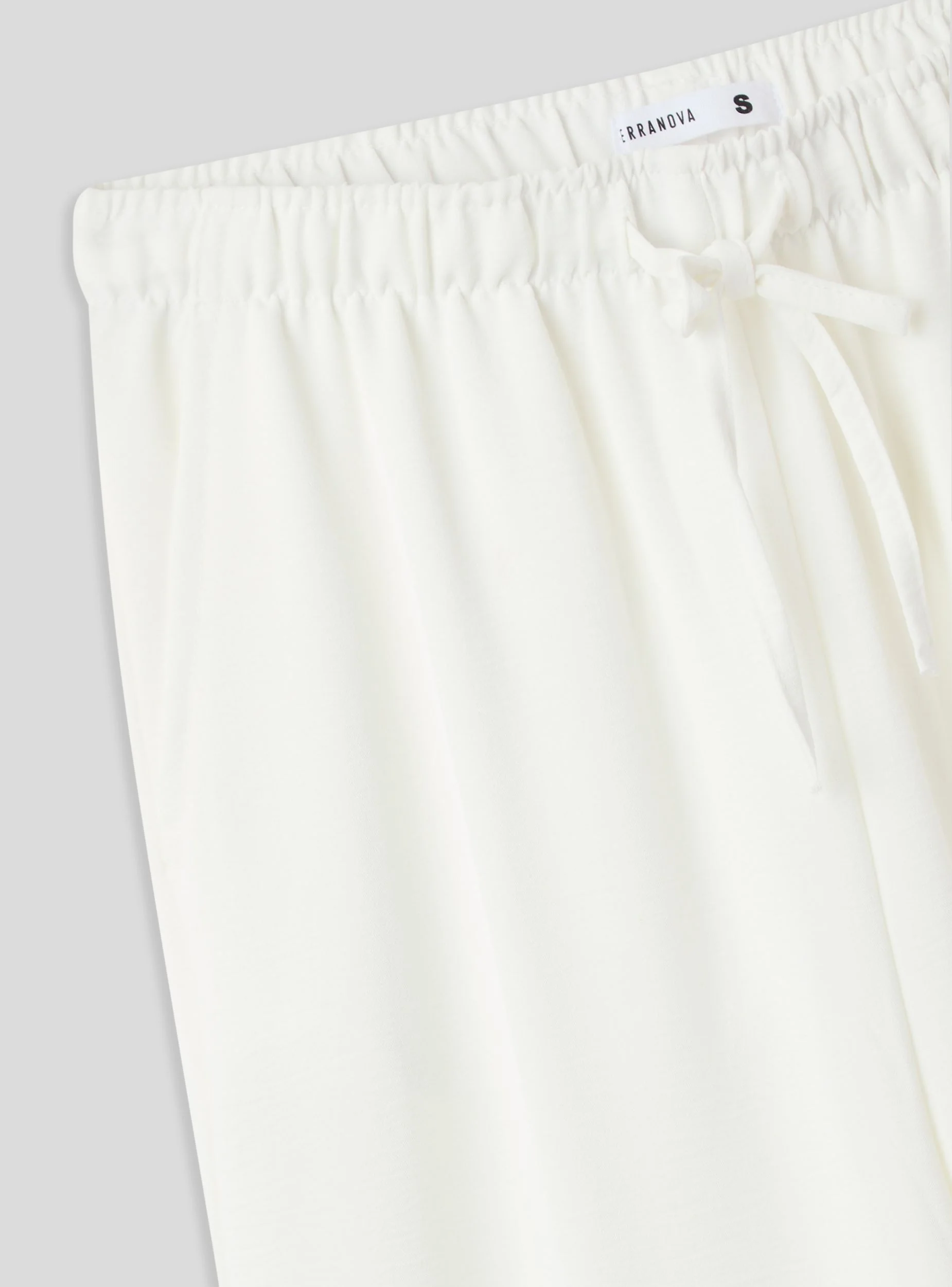 Pantaloni wide leg con coulisse - Image 6
