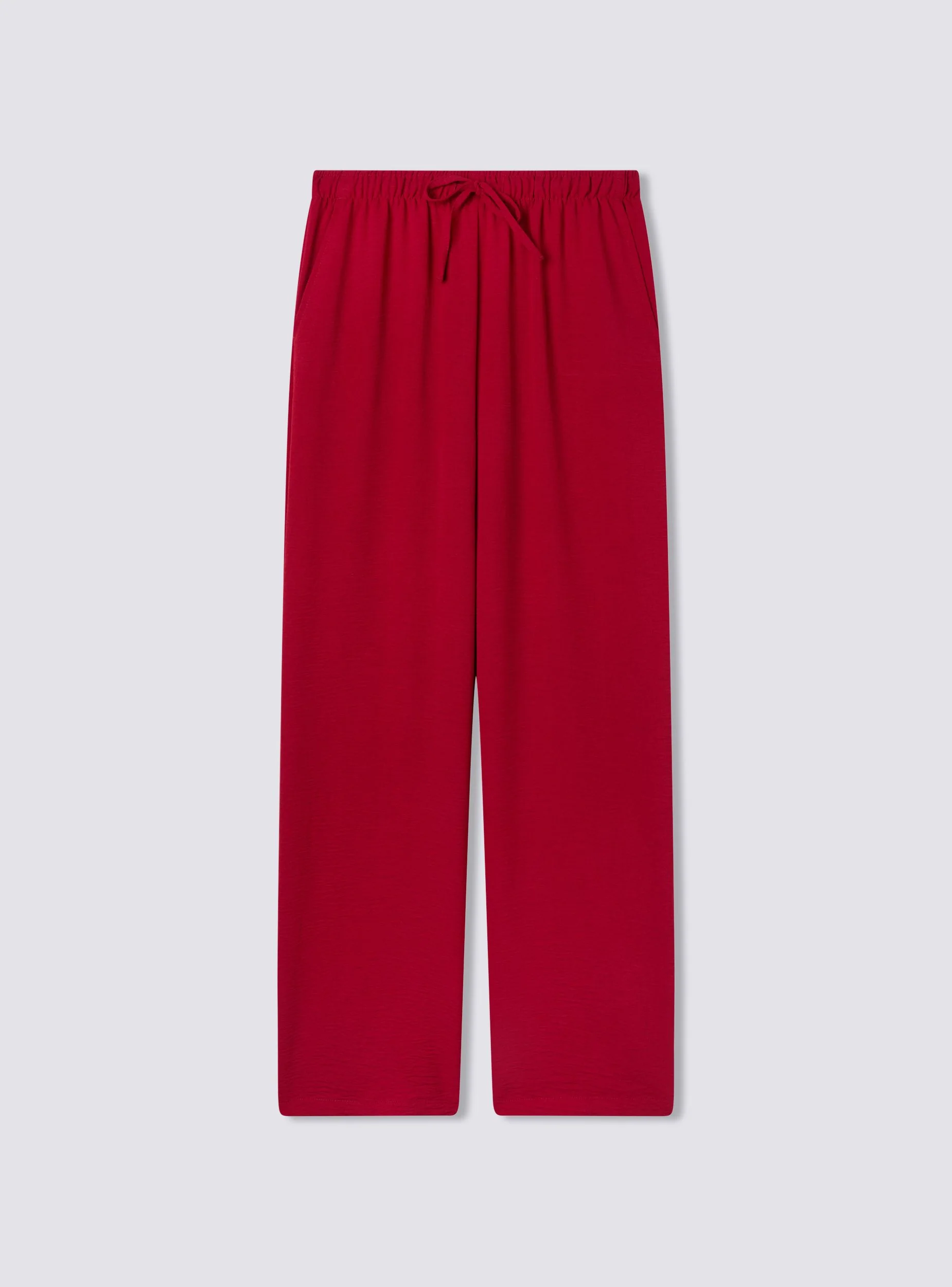 Pantaloni wide leg con coulisse - Image 7