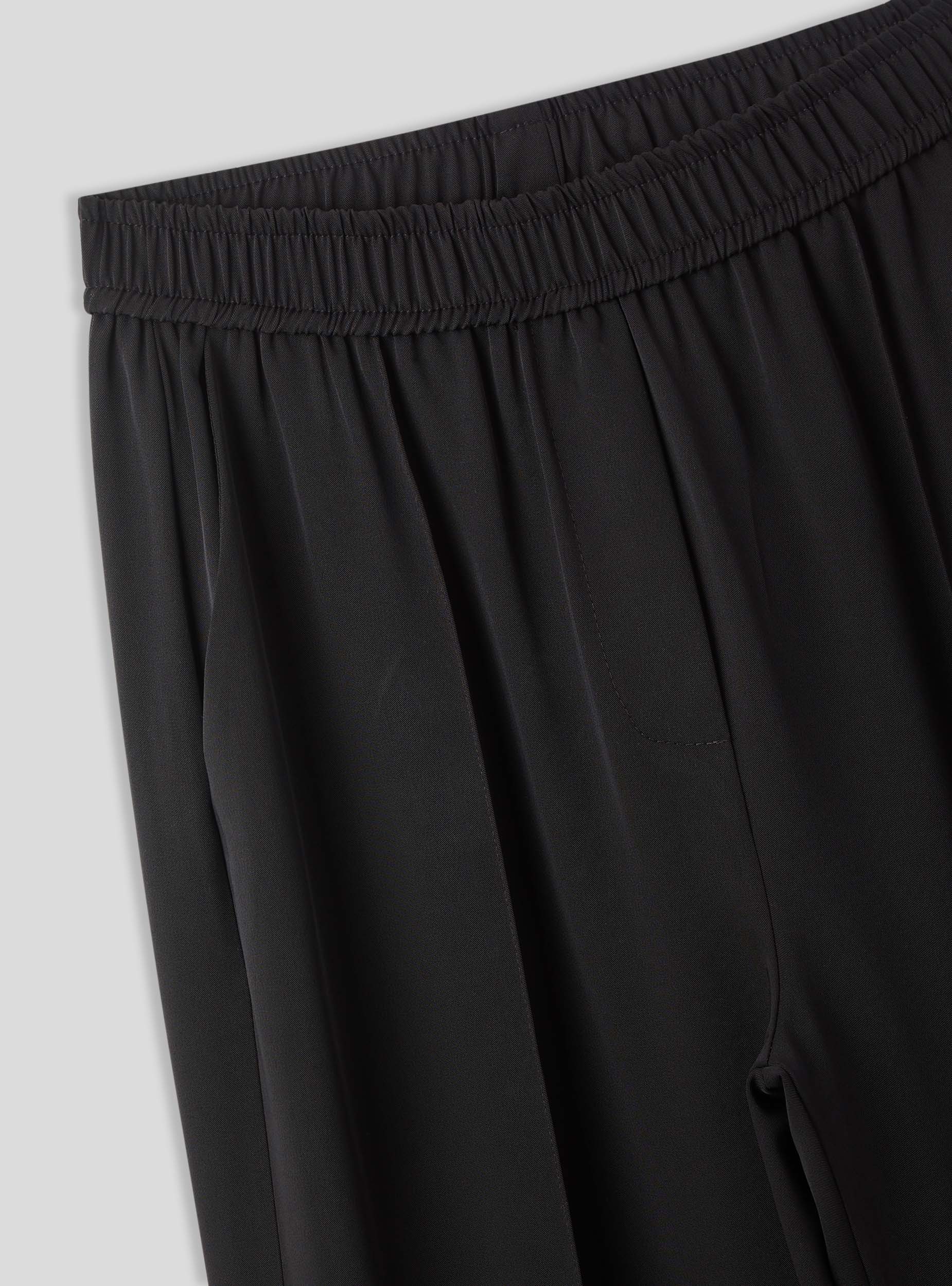 Pantaloni wide leg con elastico - Image 6