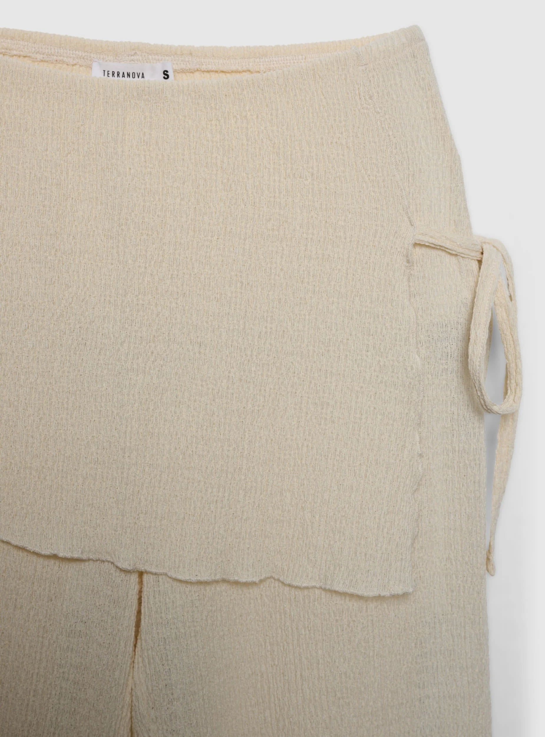 Pantaloni wide leg con gonna - Image 5